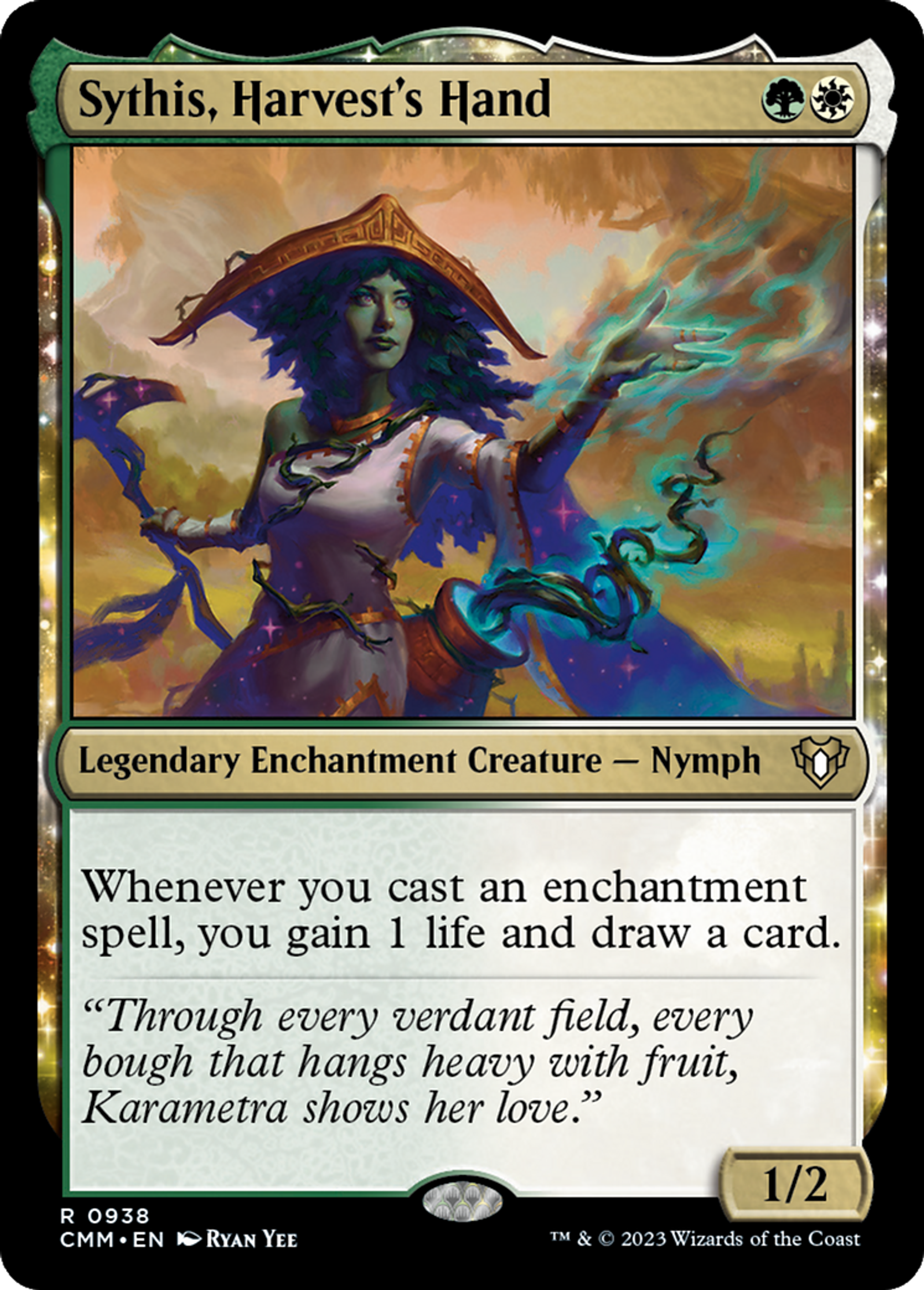 Sythis, Harvest's Hand — Commander Masters — Magic: The Gathering