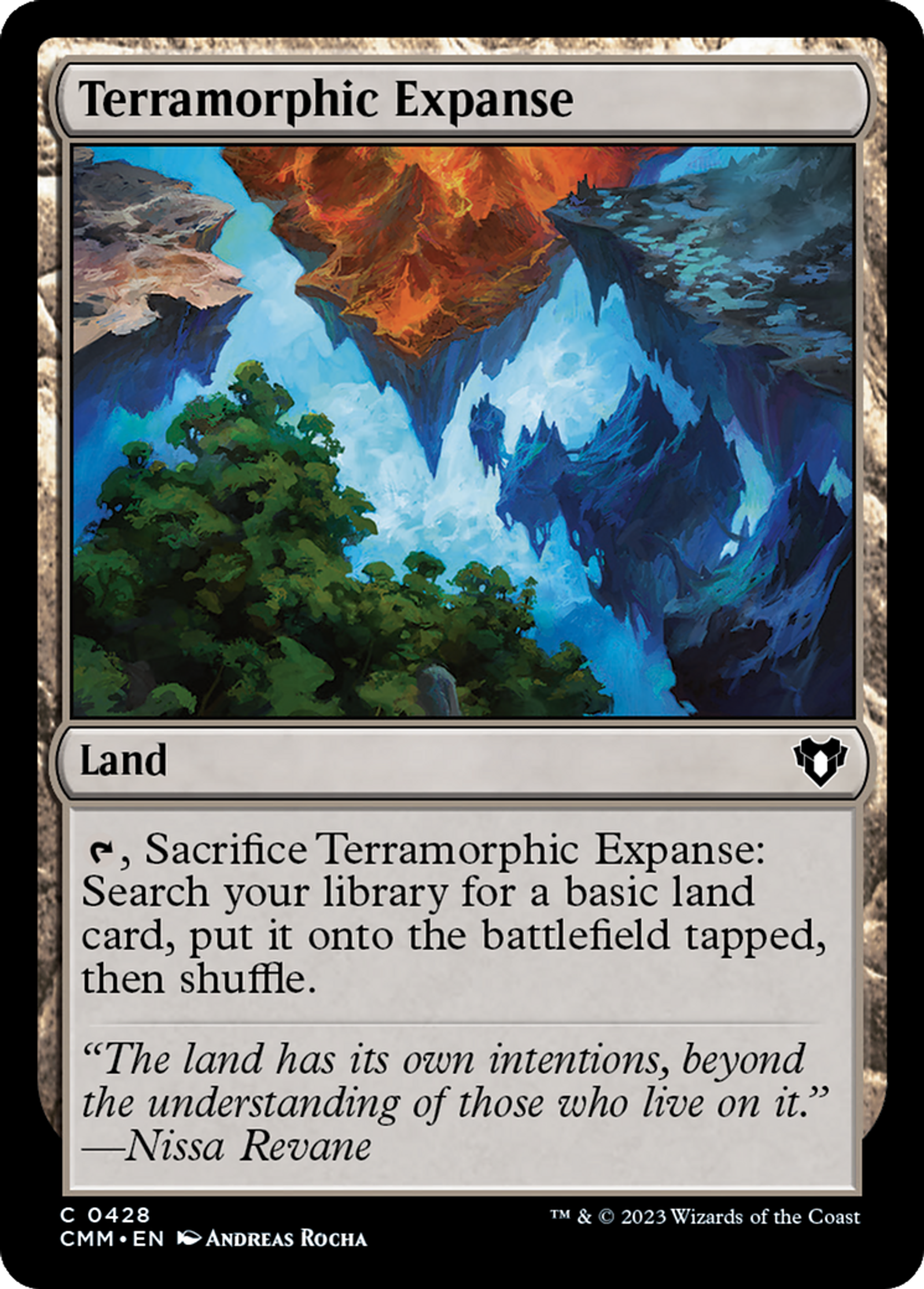 Terramorphic Expanse — Commander Masters — Magic: The Gathering