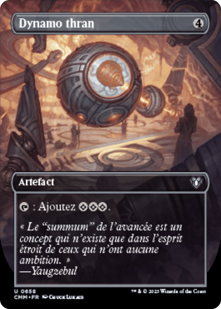 Dynamo thran — Commander Masters — Magic: The Gathering