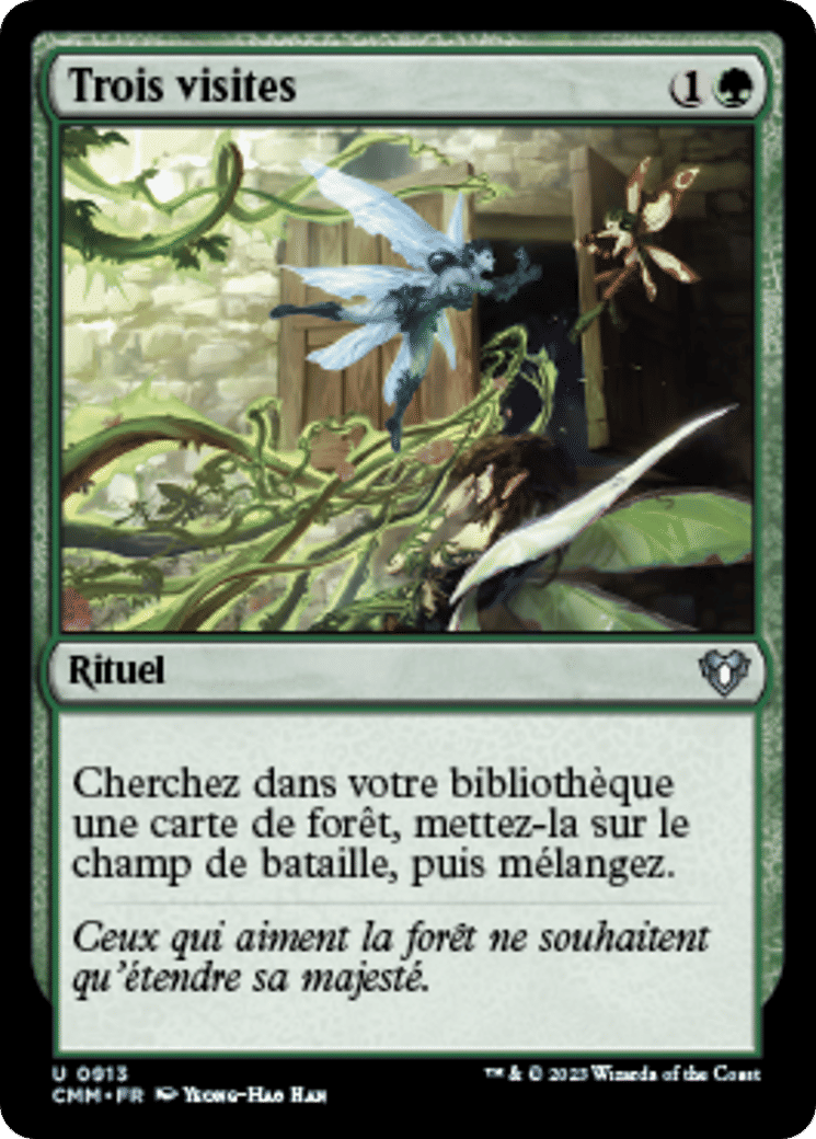 Trois visites — Commander Masters — Magic: The Gathering