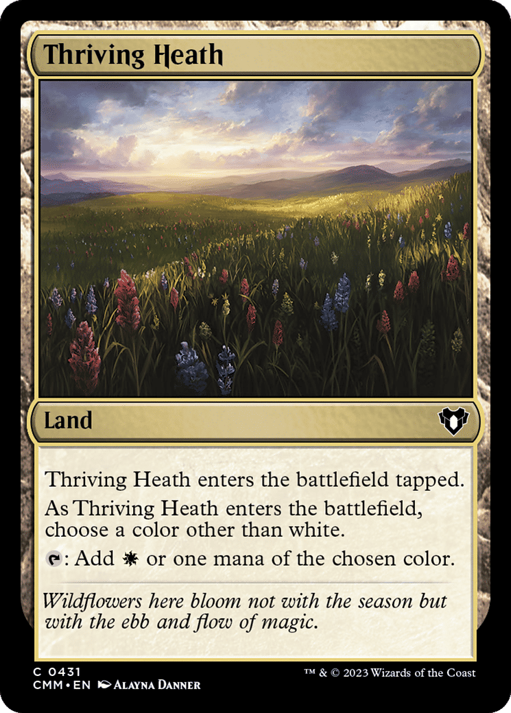 Prairie prospère — Commander Masters — Magic: The Gathering