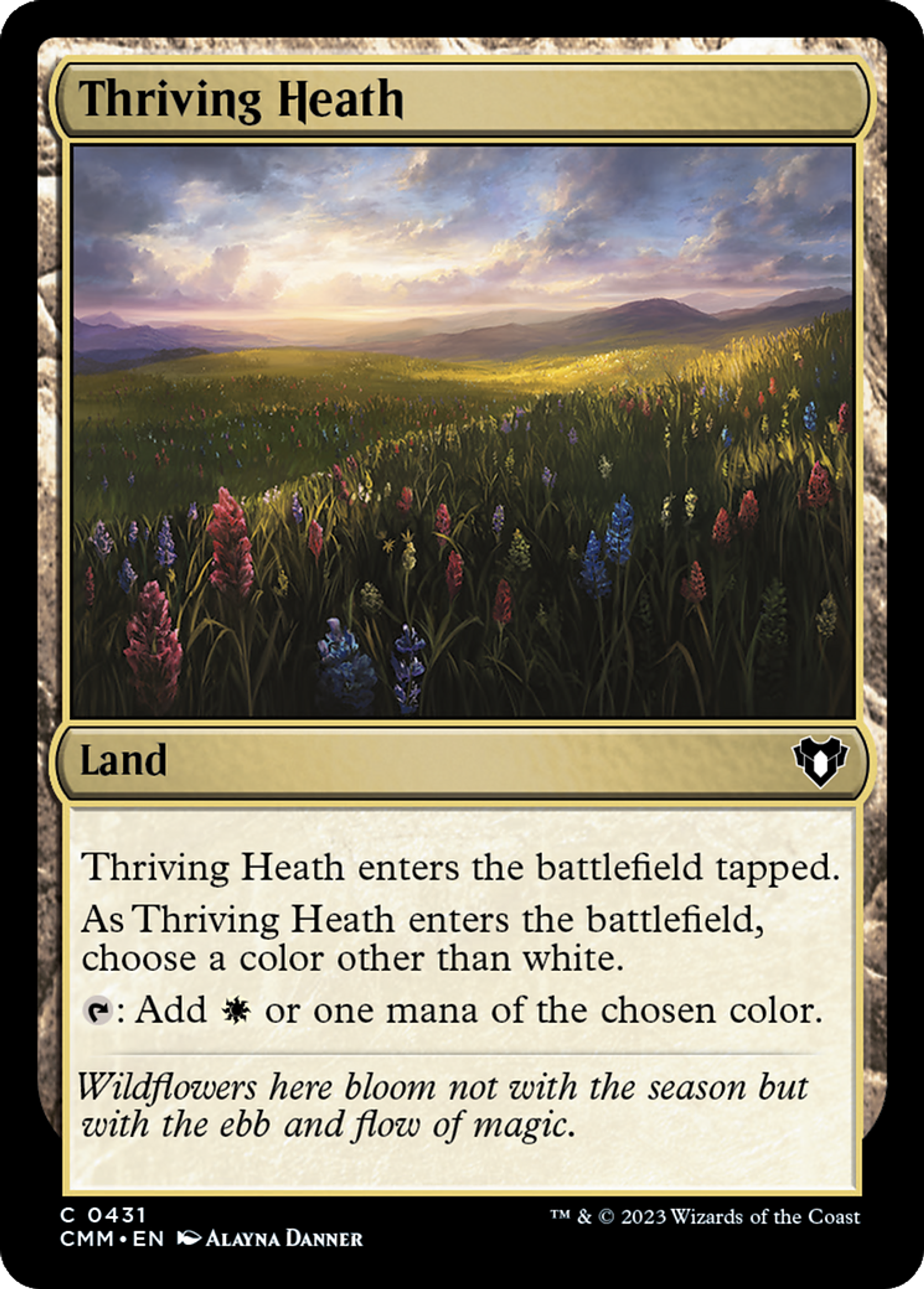 Prairie prospère — Commander Masters — Magic: The Gathering