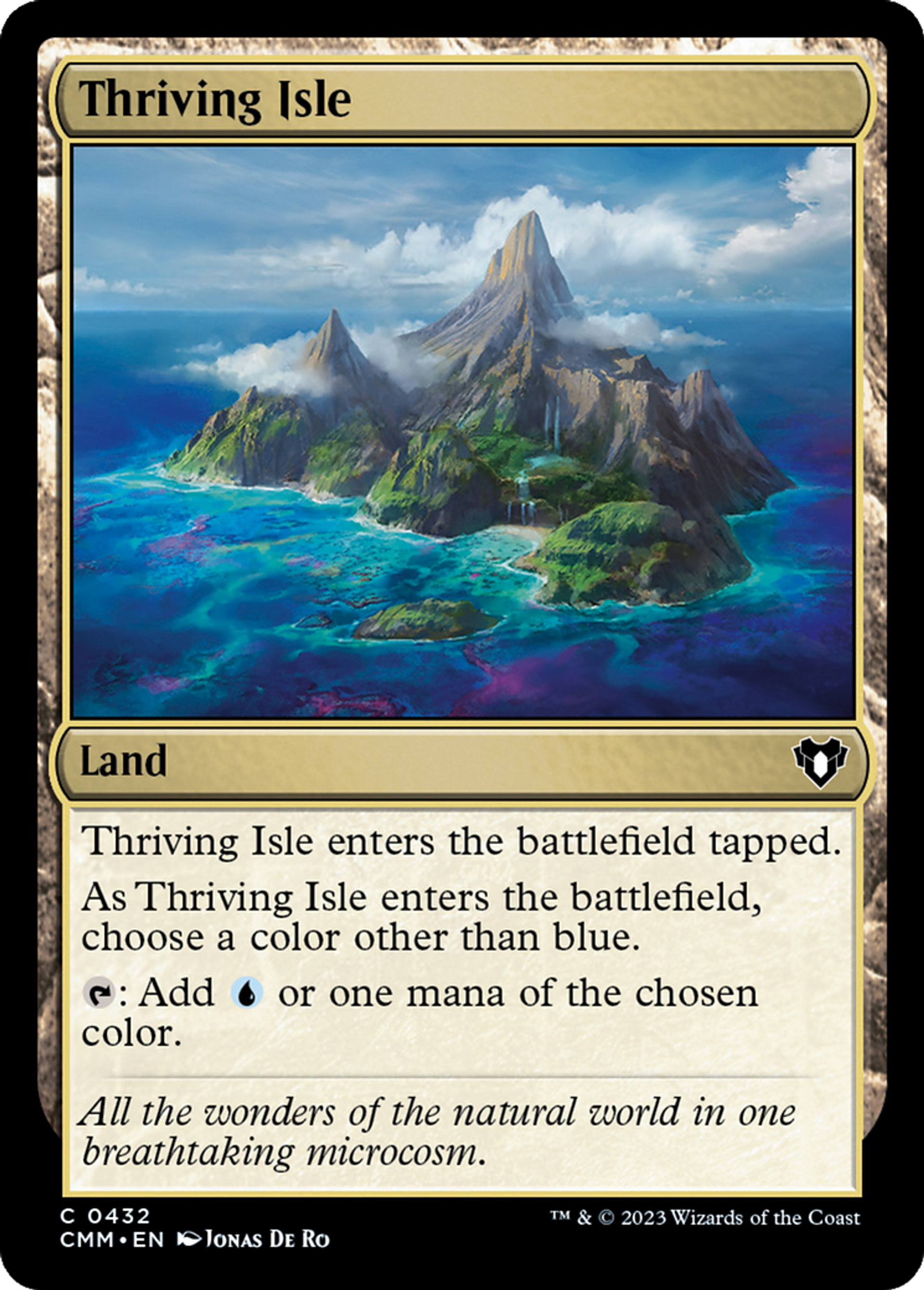 Thriving Isle — Commander Masters — Magic: The Gathering