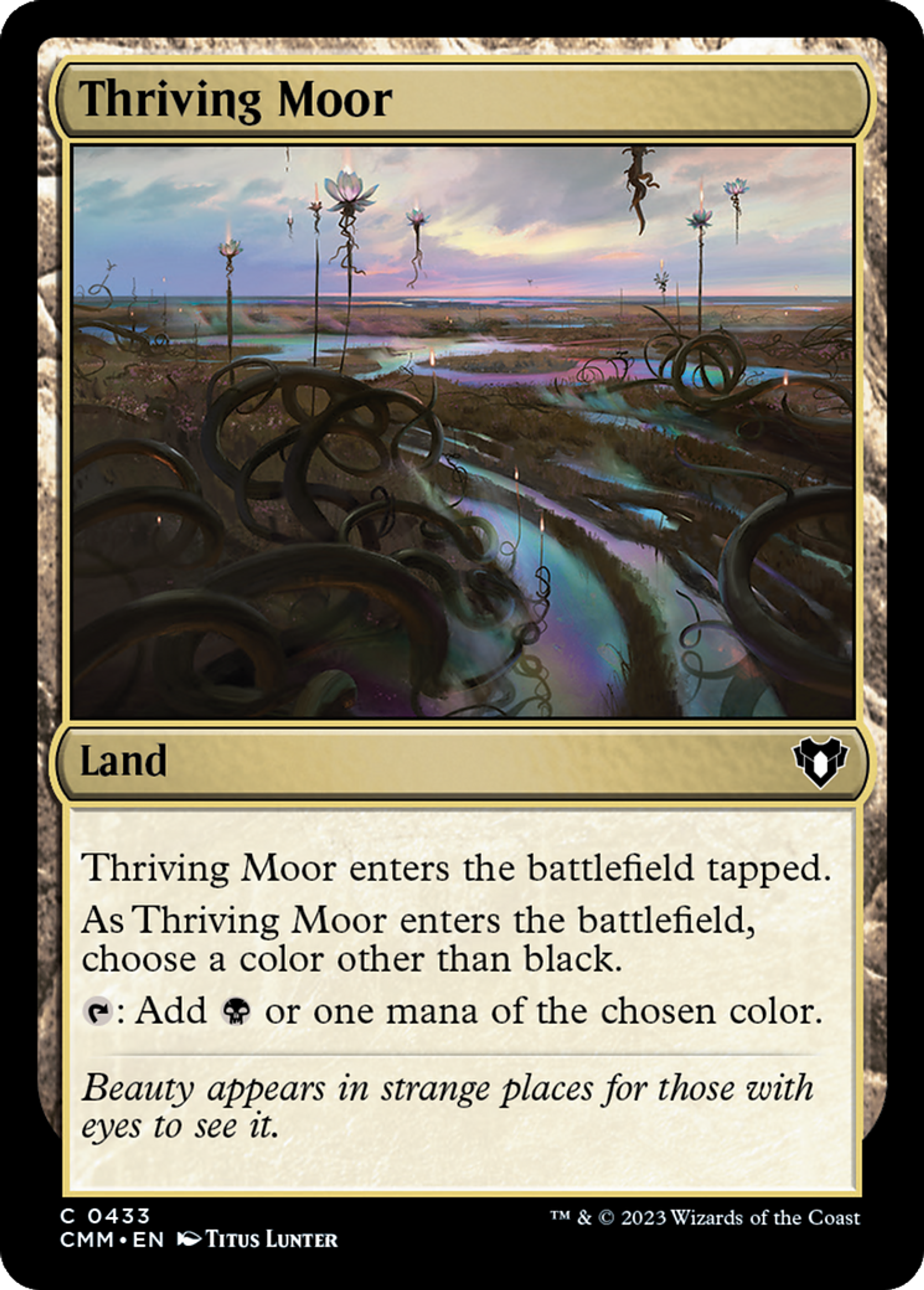 Thriving Moor — Commander Masters — Magic: The Gathering