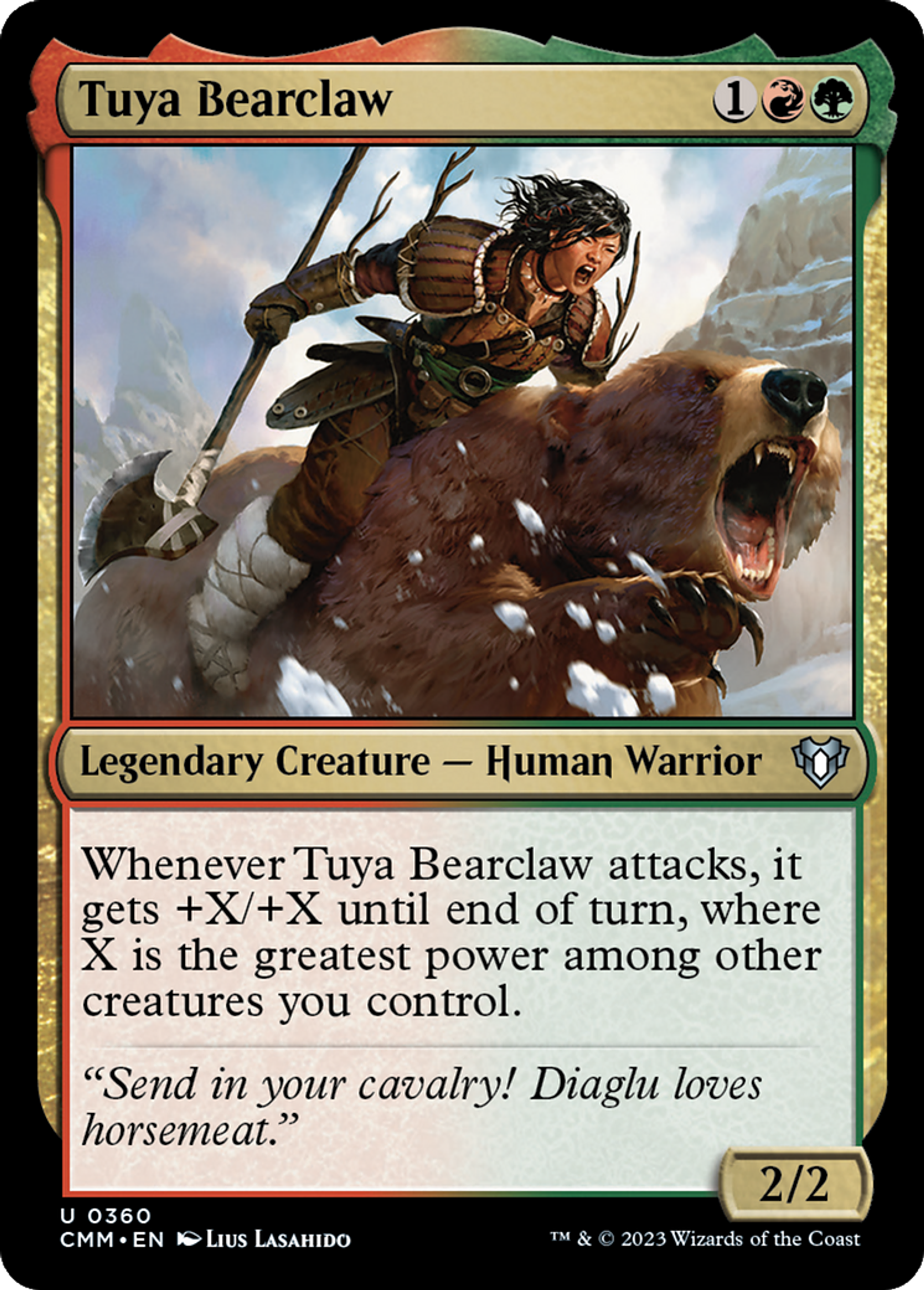 Tuya Oursegriffe — Commander Masters — Magic: The Gathering