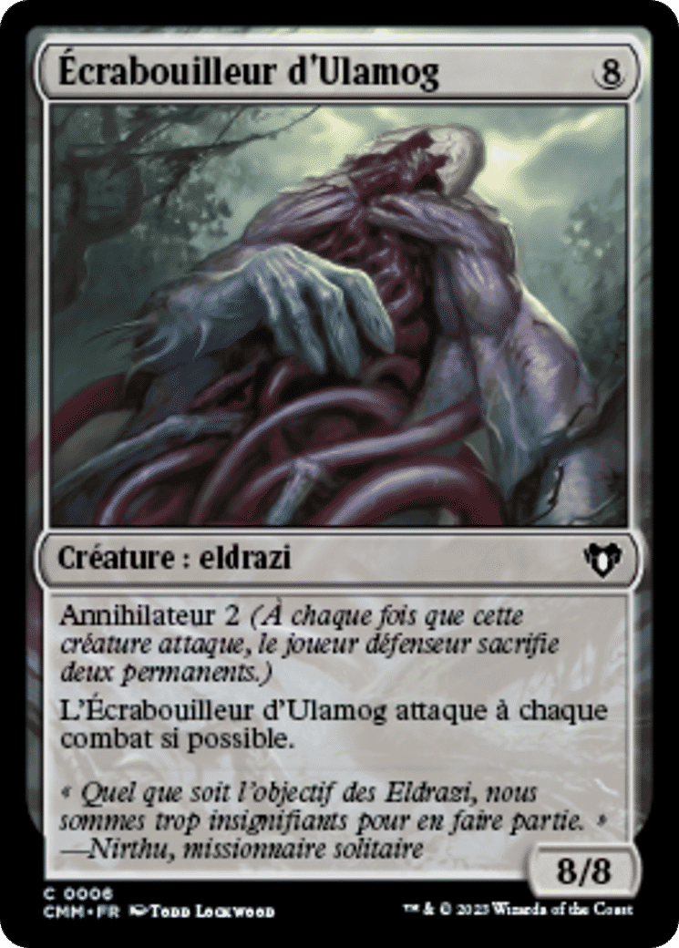 Écrabouilleur d'Ulamog — Commander Masters — Magic: The Gathering