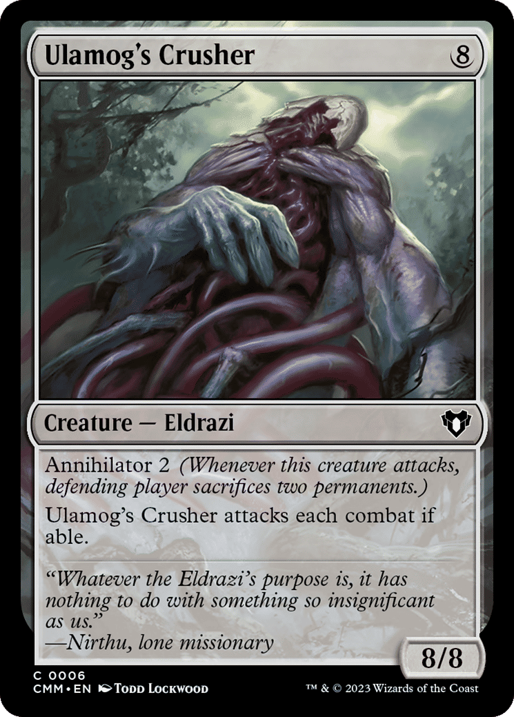 Ulamog's Crusher — Commander Masters — Magic: The Gathering