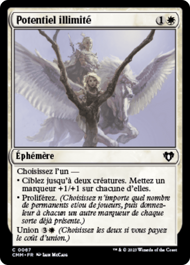 Potentiel illimité — Commander Masters — Magic: The Gathering