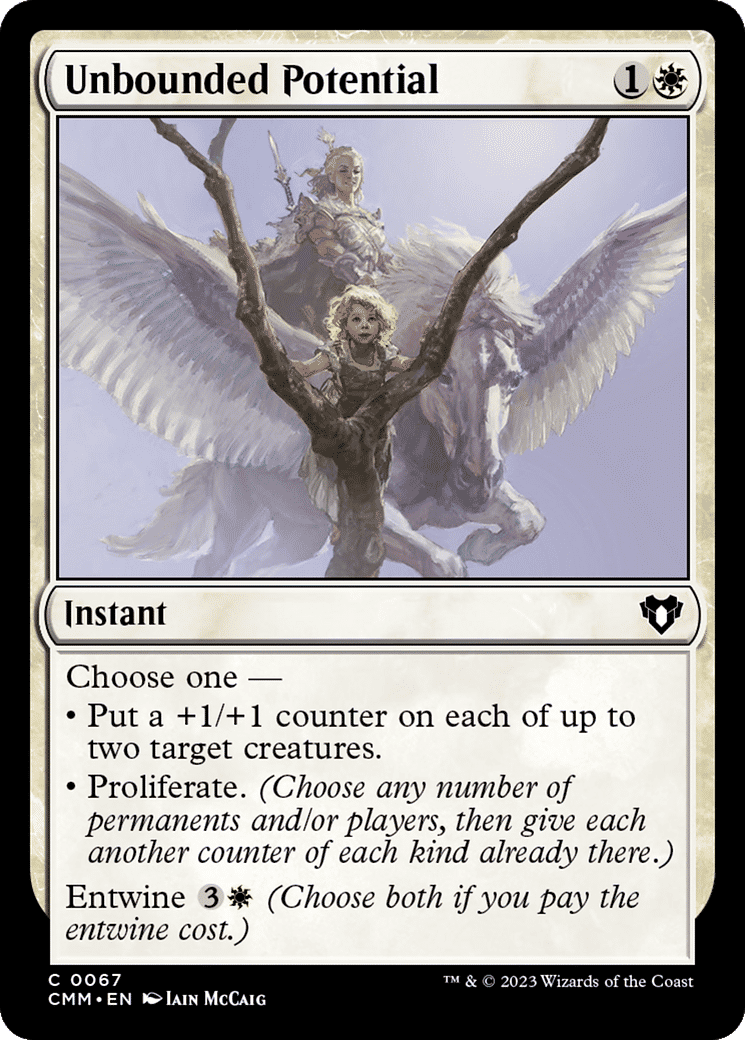 Unbounded Potential — Commander Masters — Magic: The Gathering
