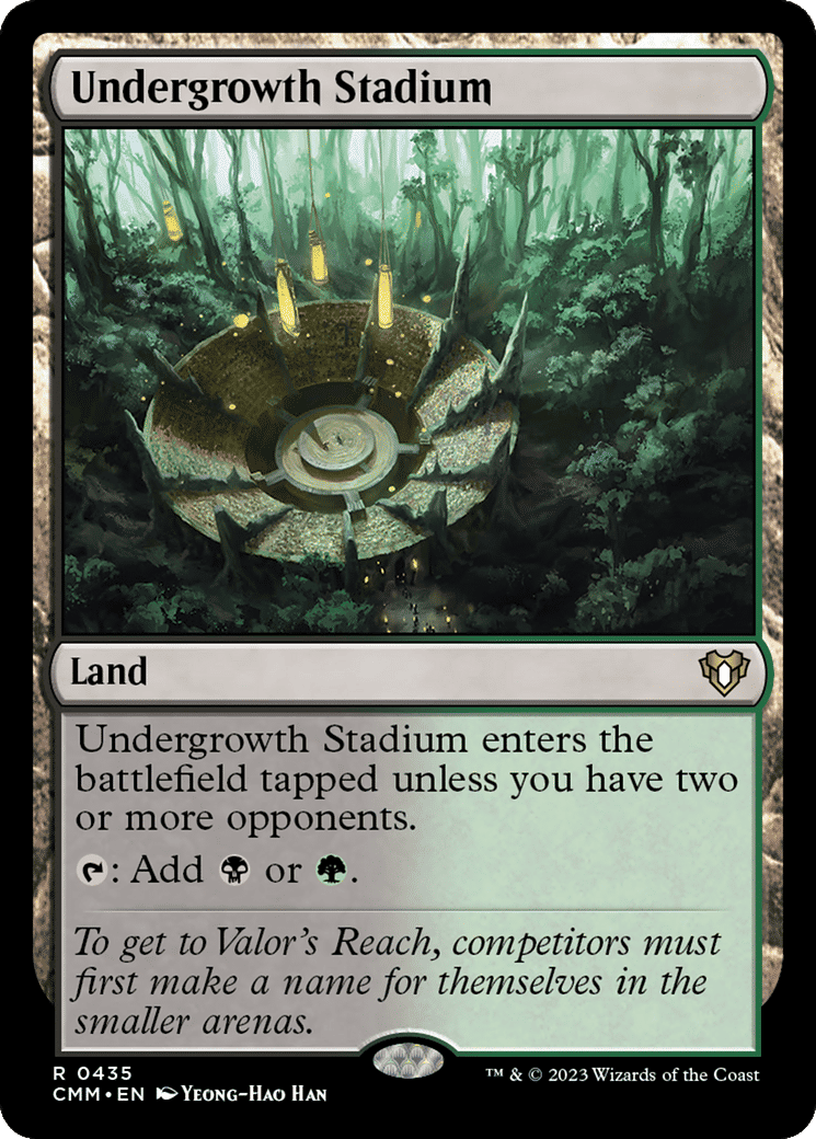 Undergrowth Stadium — Commander Masters — Magic: The Gathering