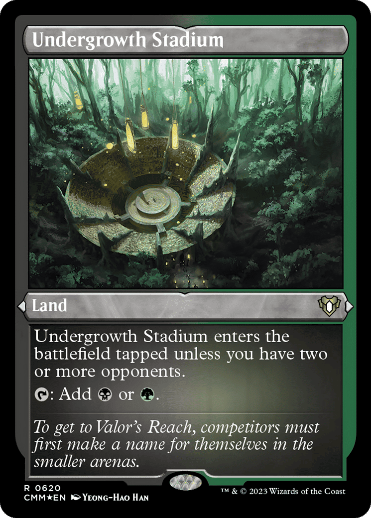 Undergrowth Stadium — Commander Masters — Magic: The Gathering
