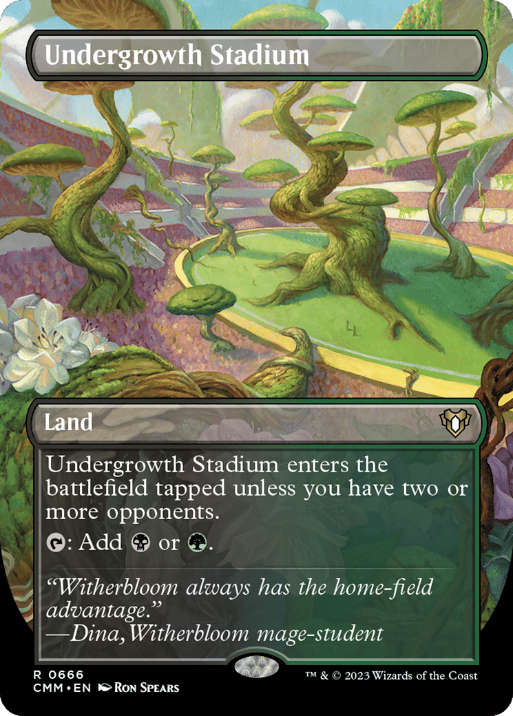 Undergrowth Stadium — Commander Masters — Magic: The Gathering
