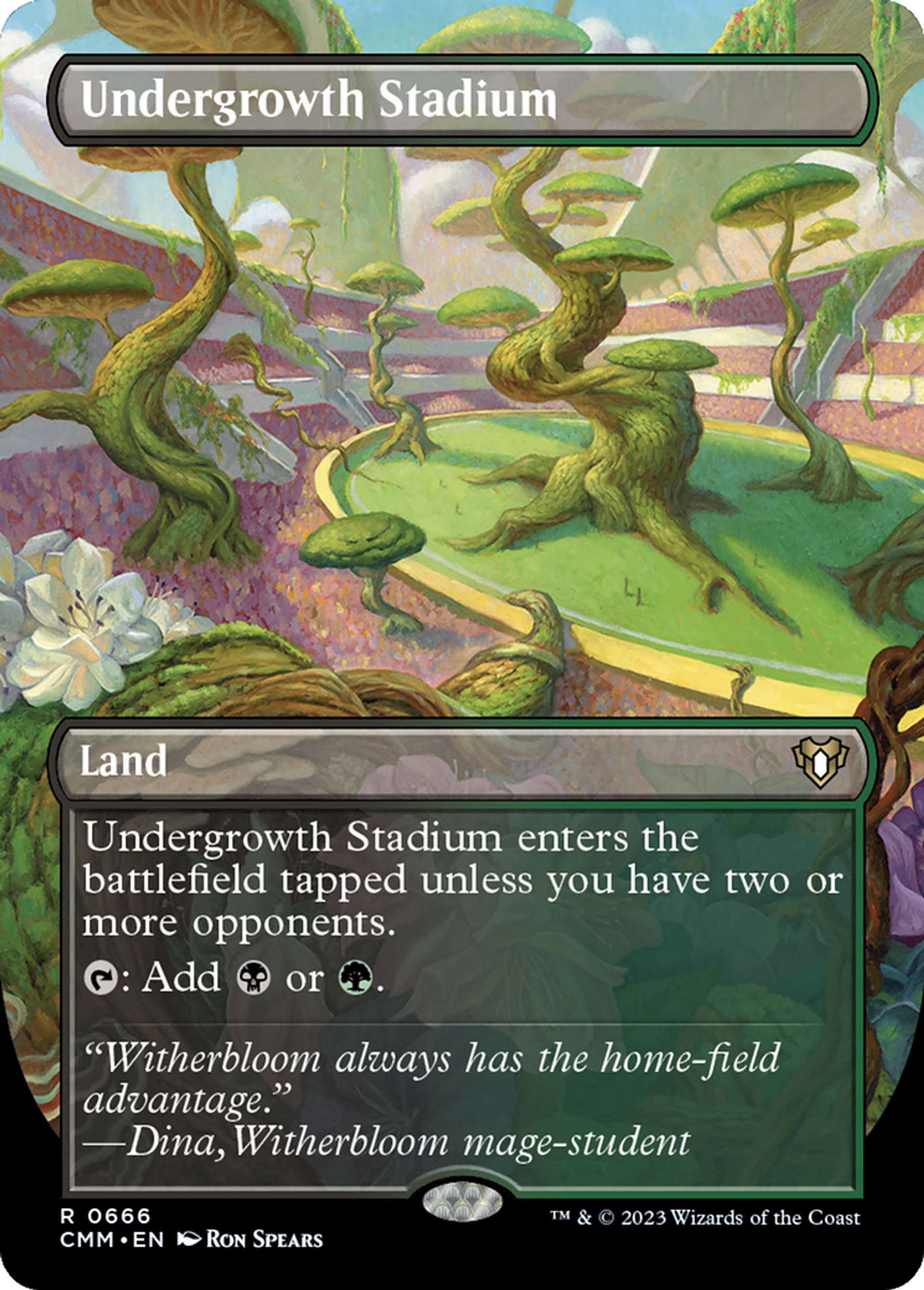 Stade des sous-bois — Commander Masters — Magic: The Gathering