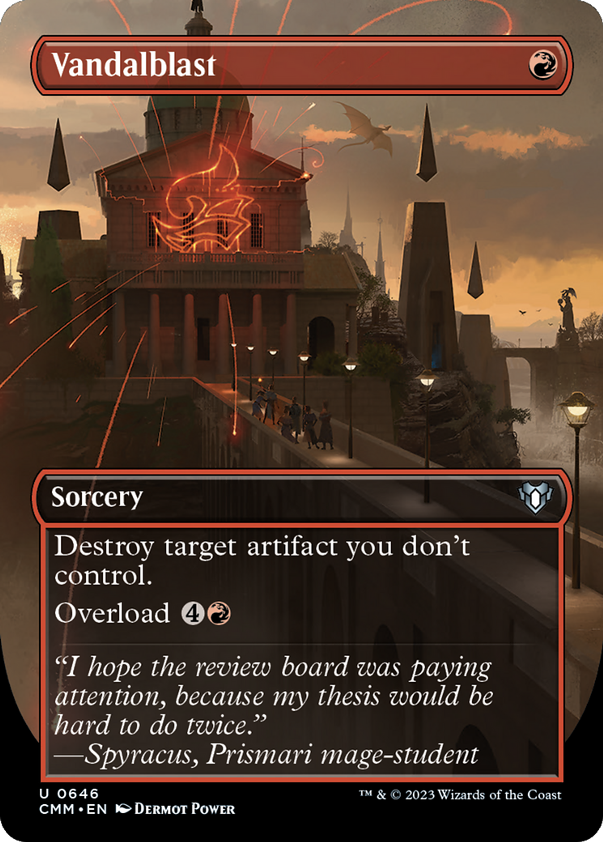 Vandalblast — Commander Masters — Magic: The Gathering