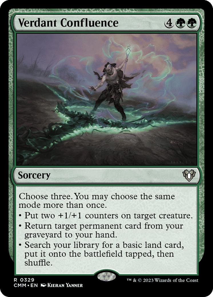 Verdant Confluence — Commander Masters — Magic: The Gathering