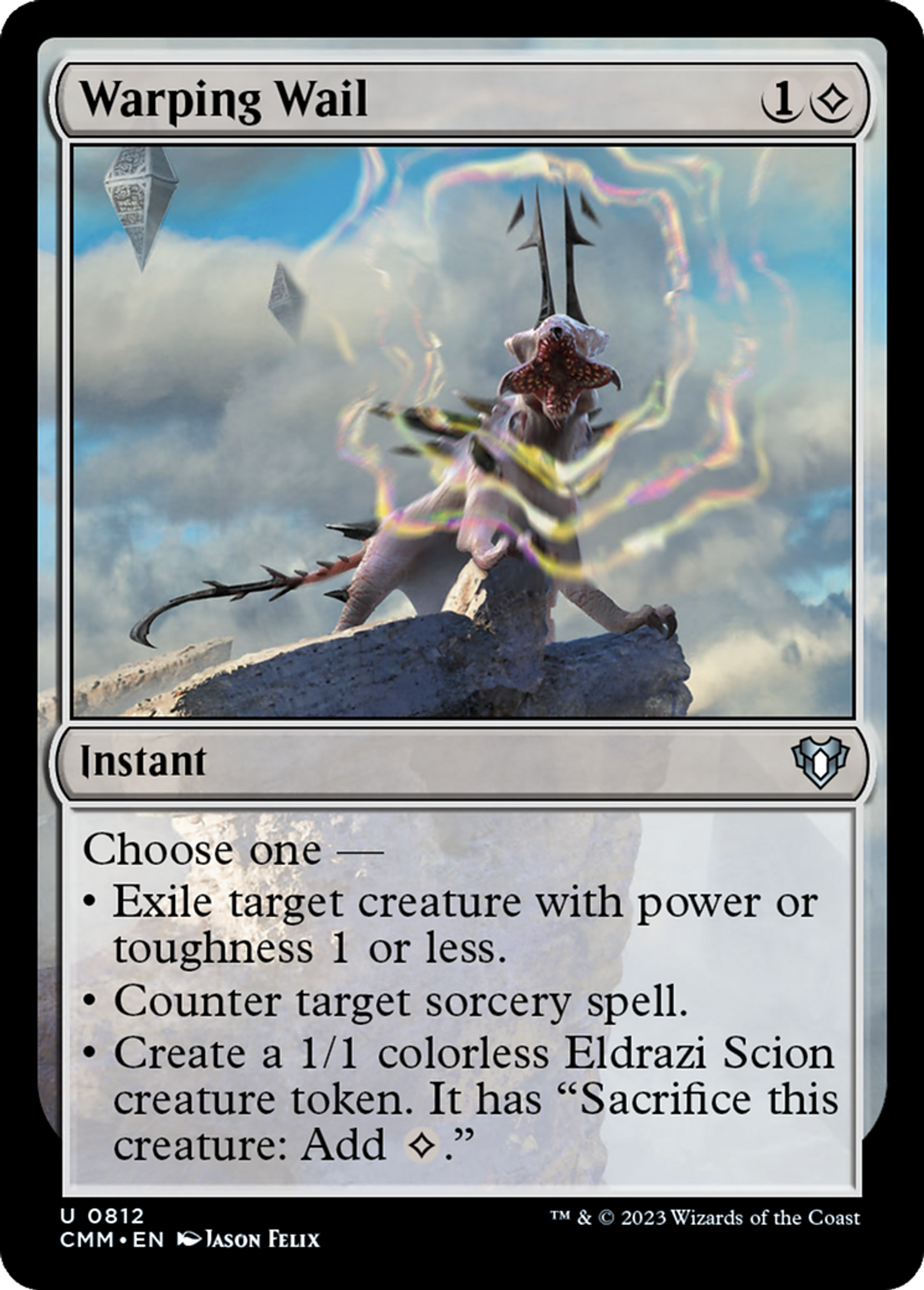 Warping Wail — Commander Masters — Magic: The Gathering