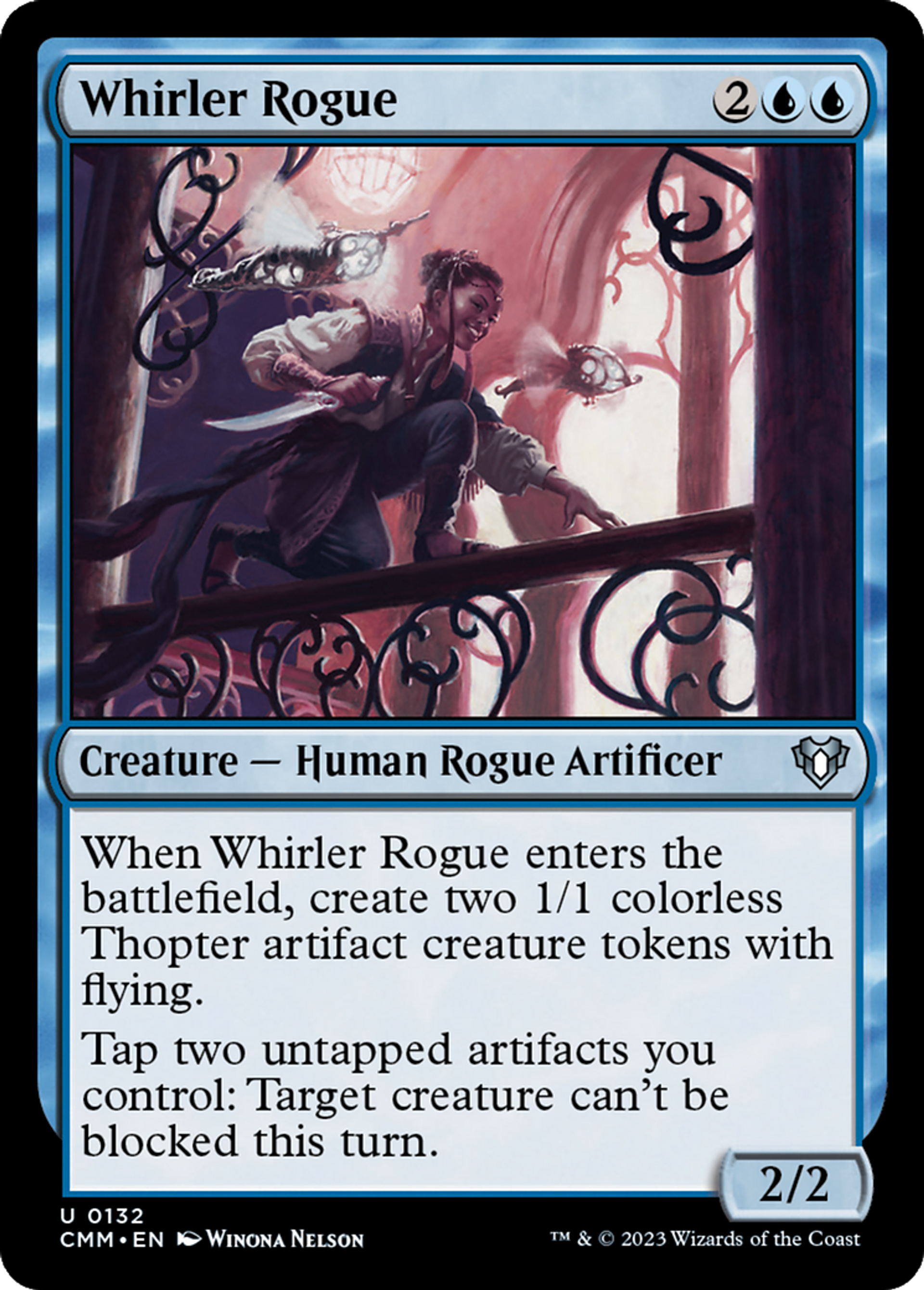 Whirler Rogue — Commander Masters — Magic: The Gathering