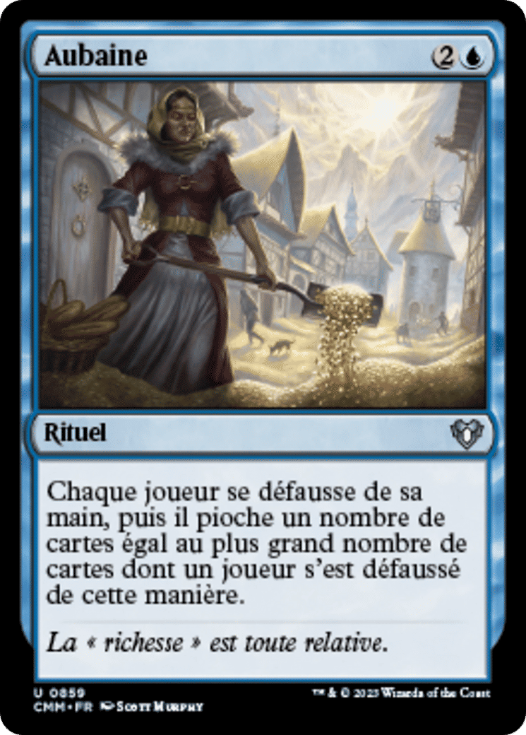 Aubaine — Commander Masters — Magic: The Gathering