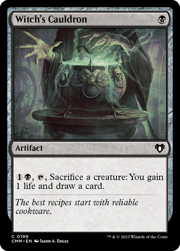 Witch's Cauldron — Commander Masters — Magic: The Gathering