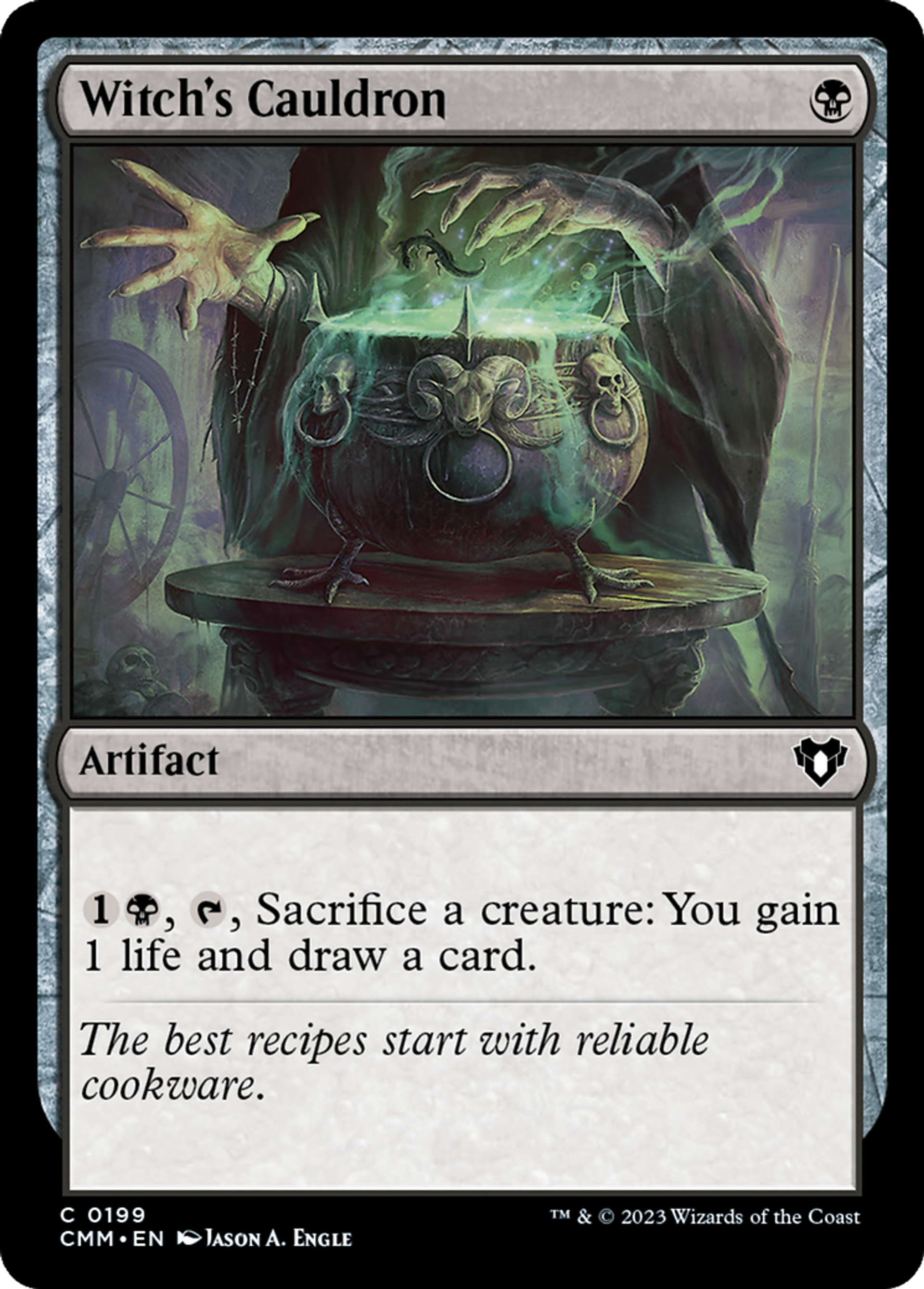 Witch's Cauldron — Commander Masters — Magic: The Gathering