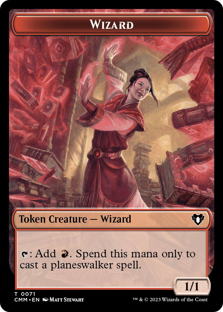Wizard — Commander Masters — Magic: The Gathering