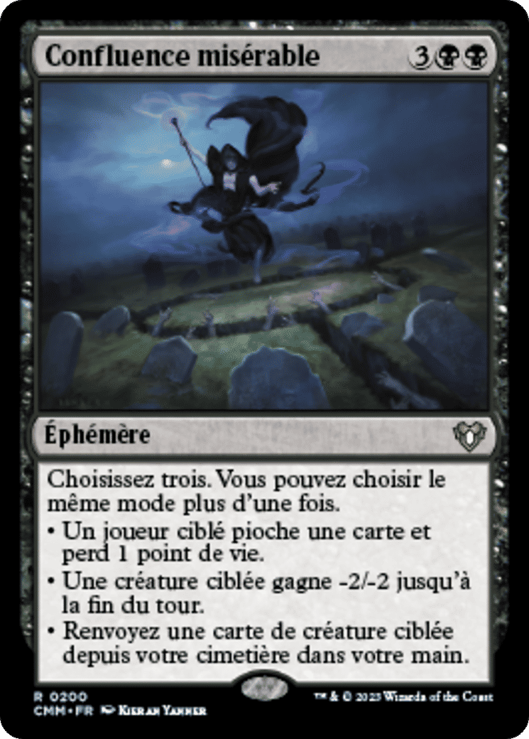 Confluence misérable — Commander Masters — Magic: The Gathering
