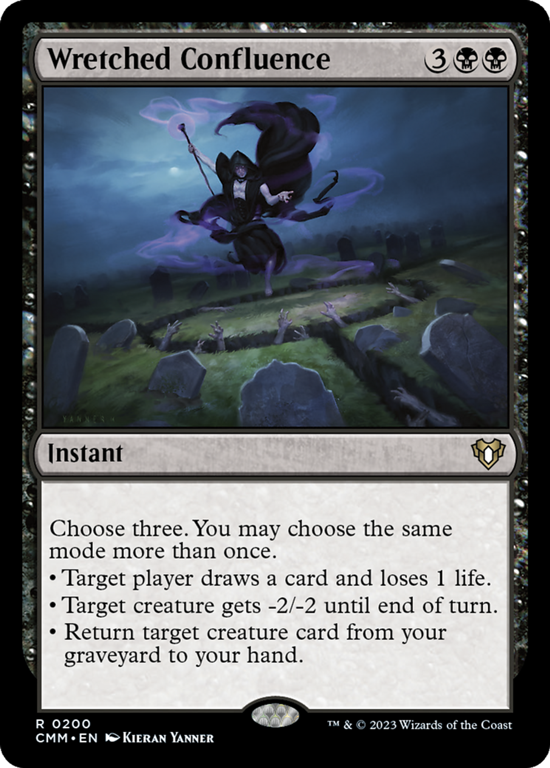 Wretched Confluence — Commander Masters — Magic: The Gathering