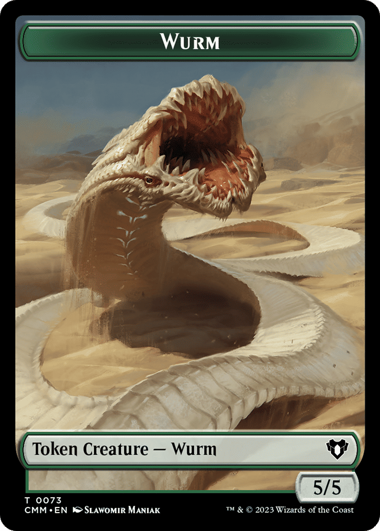 Wurm — Commander Masters — Magic: The Gathering