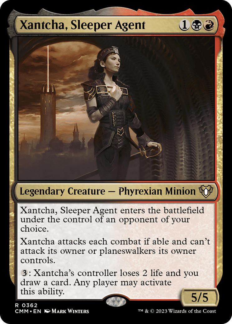 Xantcha, Sleeper Agent — Commander Masters — Magic: The Gathering