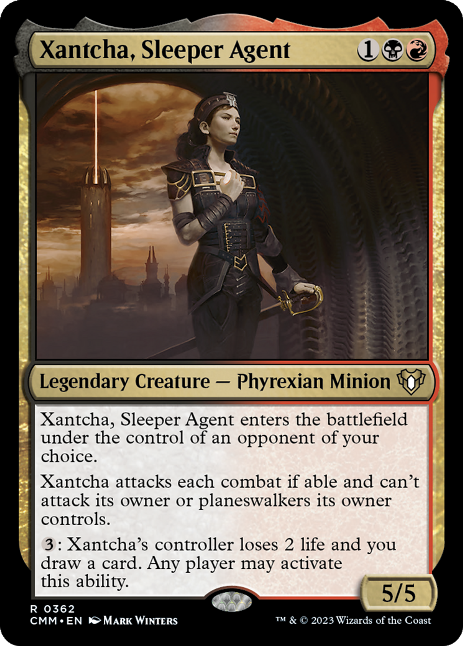 Xantcha, Sleeper Agent — Commander Masters — Magic: The Gathering