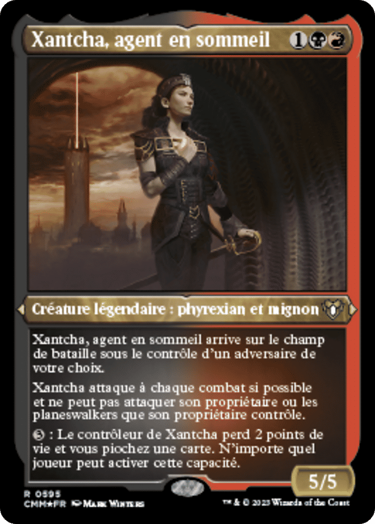 Xantcha, agent en sommeil — Commander Masters — Magic: The Gathering
