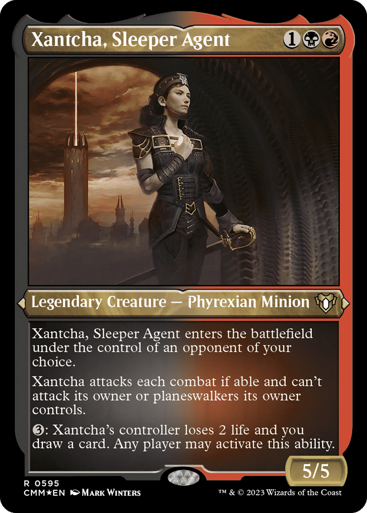 Xantcha, Sleeper Agent — Commander Masters — Magic: The Gathering