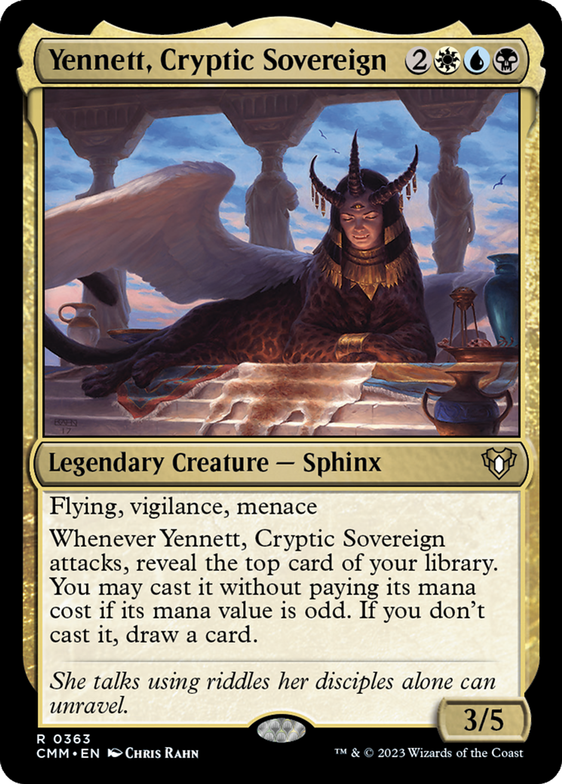 Yennett, Cryptic Sovereign — Commander Masters — Magic: The Gathering