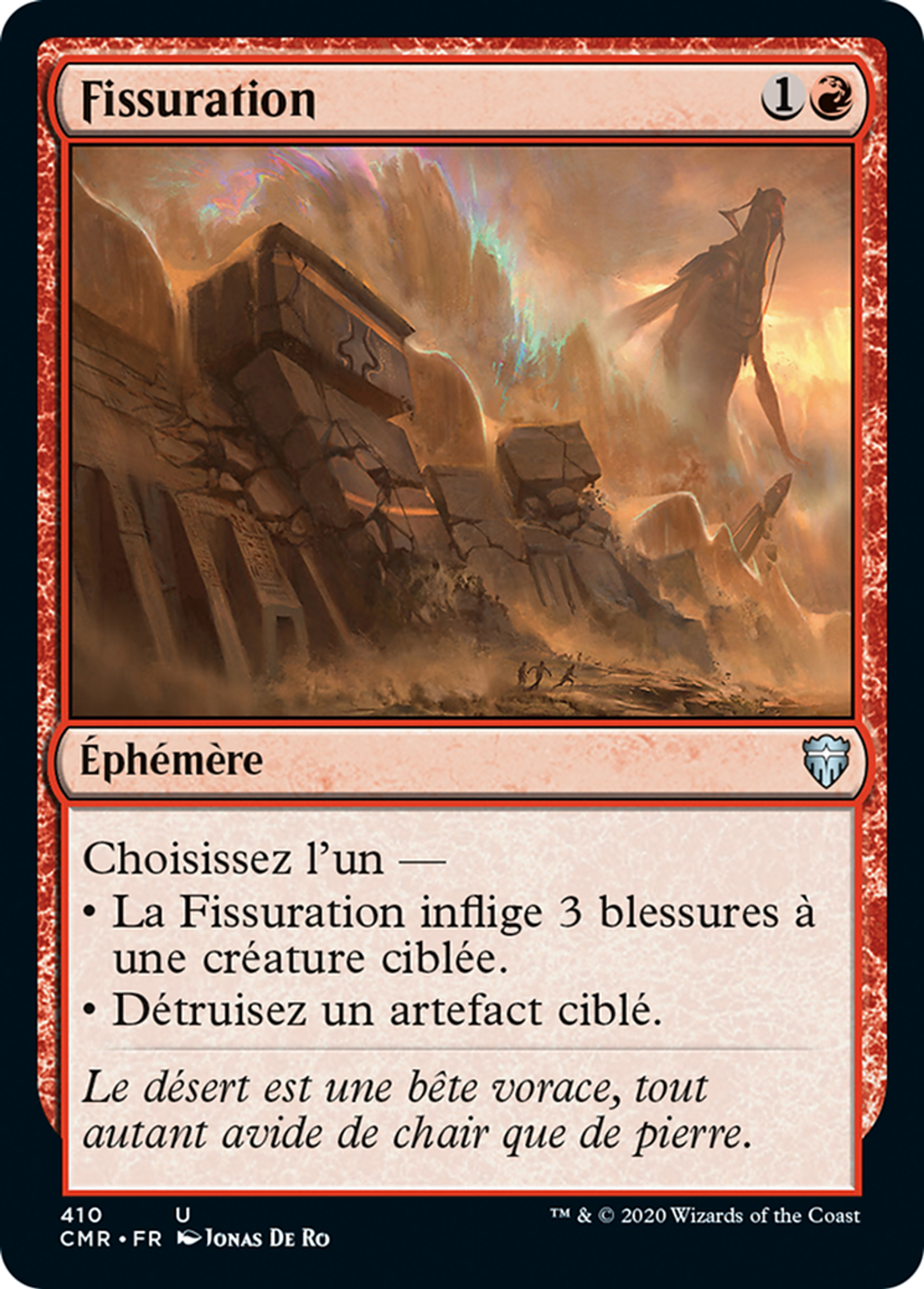 Fissuration — Commander Legends — Magic: The Gathering