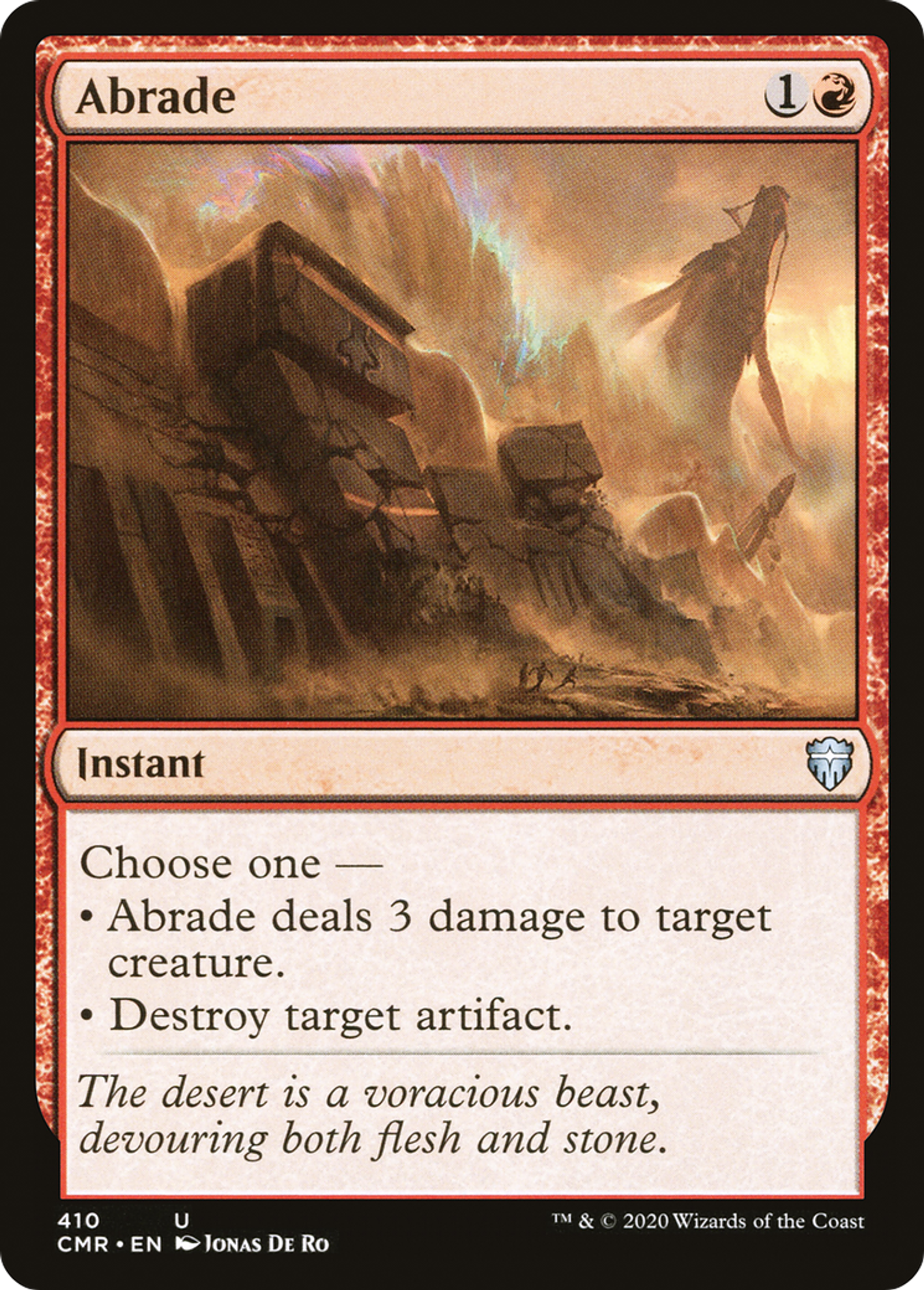 Abrade — Commander Legends — Magic: The Gathering