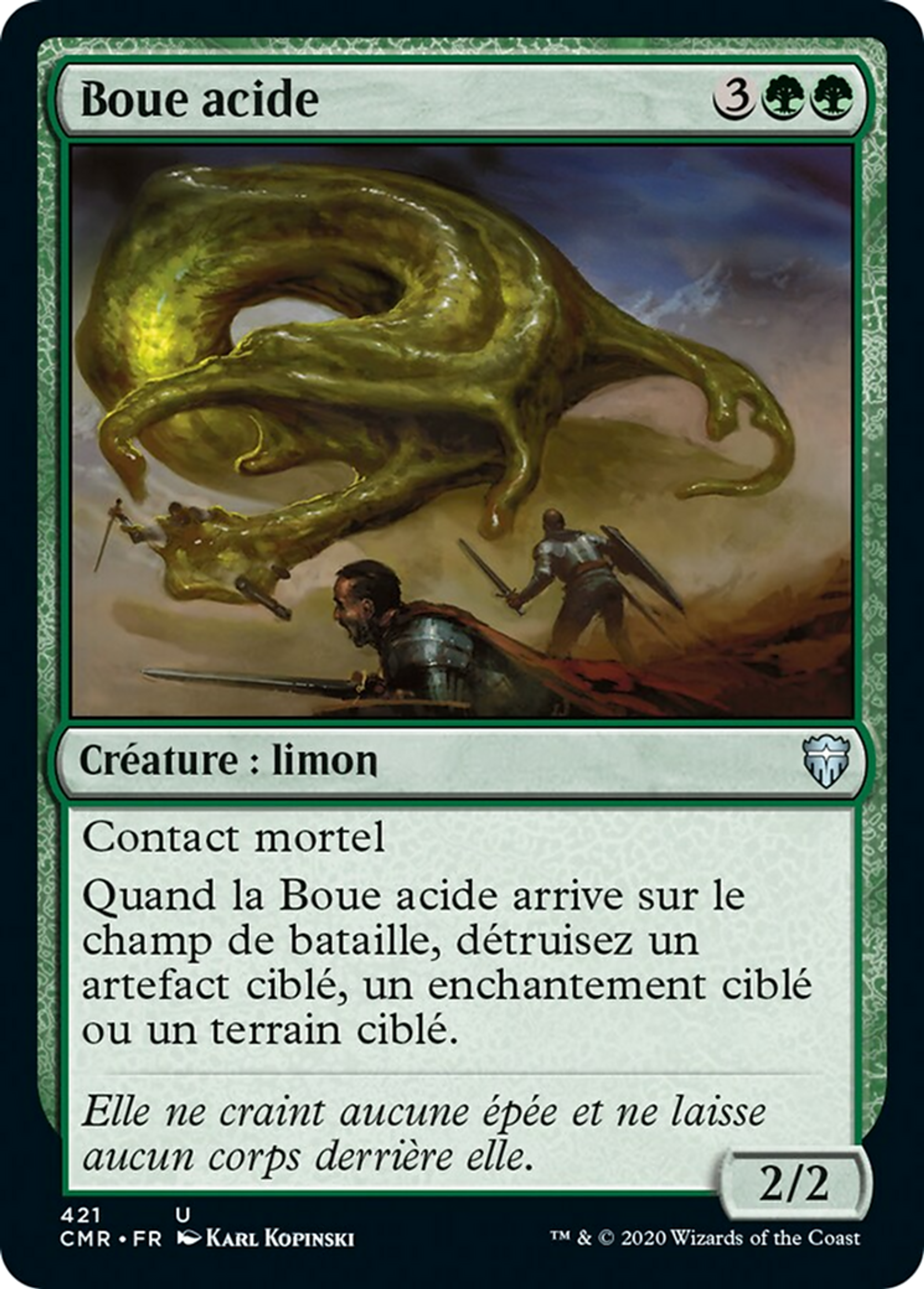 Boue acide — Commander Legends — Magic: The Gathering