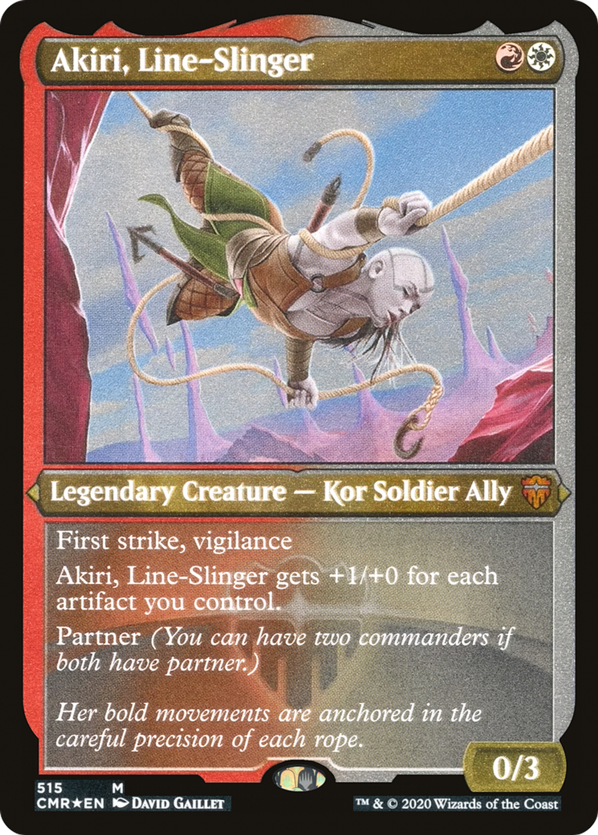 Akiri, Line-Slinger — Commander Legends — Magic: The Gathering