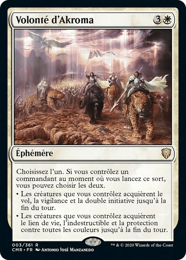 Volonté d'Akroma — Commander Legends — Magic: The Gathering