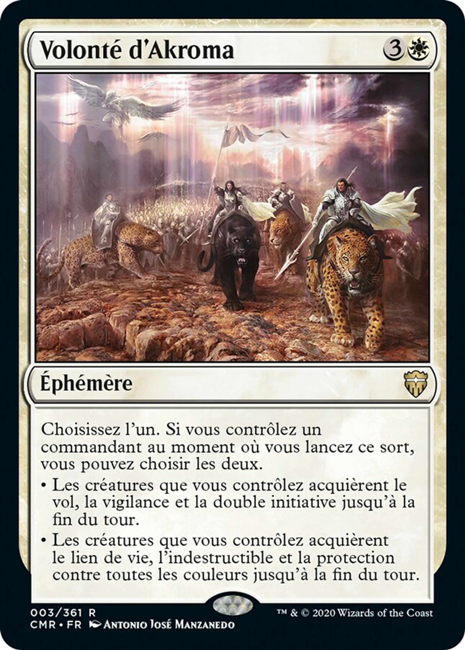 Volonté d'Akroma — Commander Legends — Magic: The Gathering