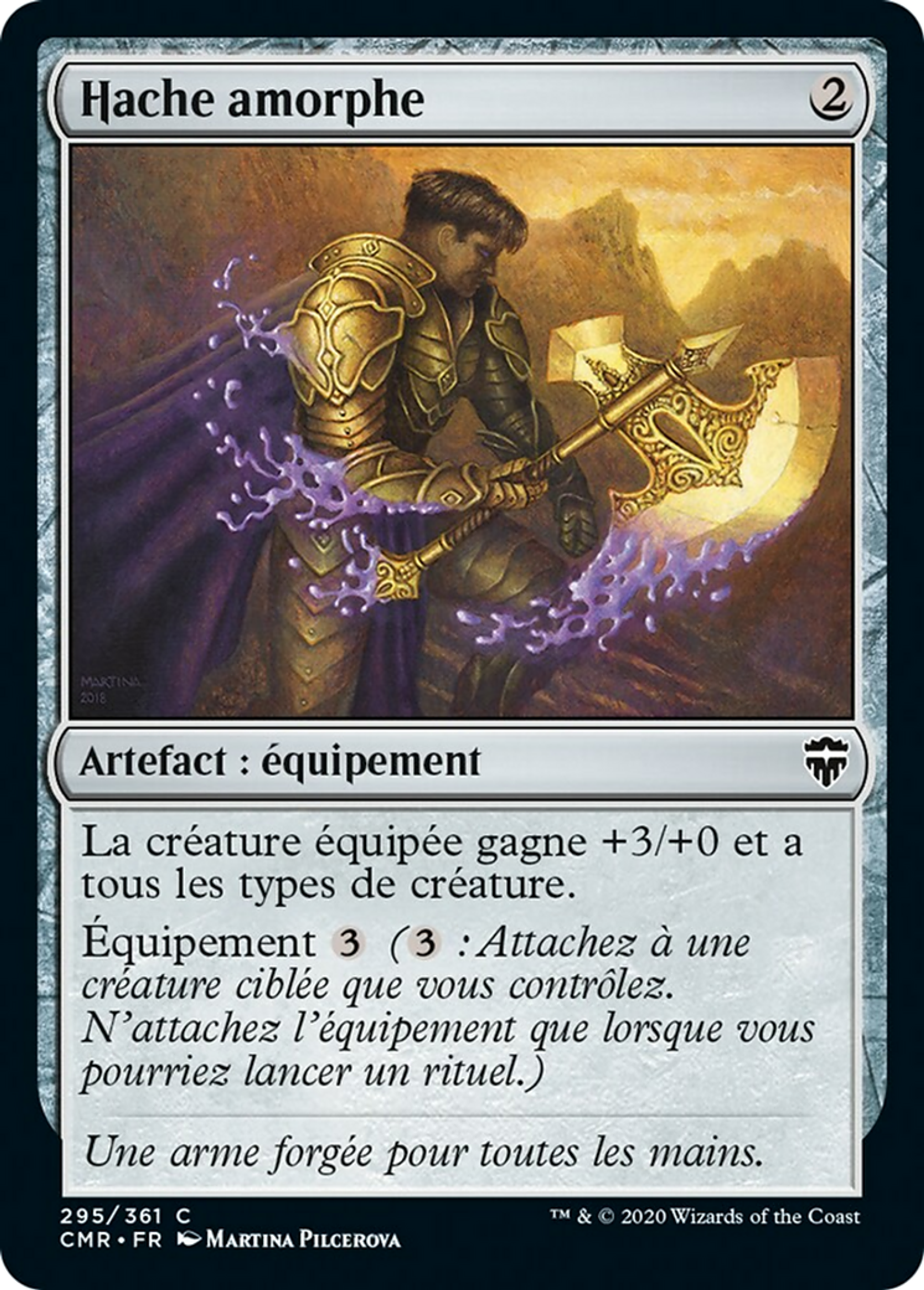 Hache amorphe — Commander Legends — Magic: The Gathering