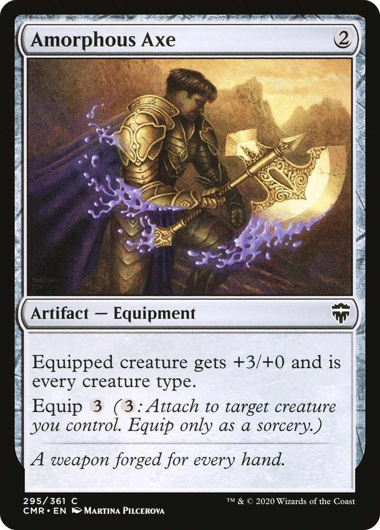 Amorphous Axe — Commander Legends — Magic: The Gathering