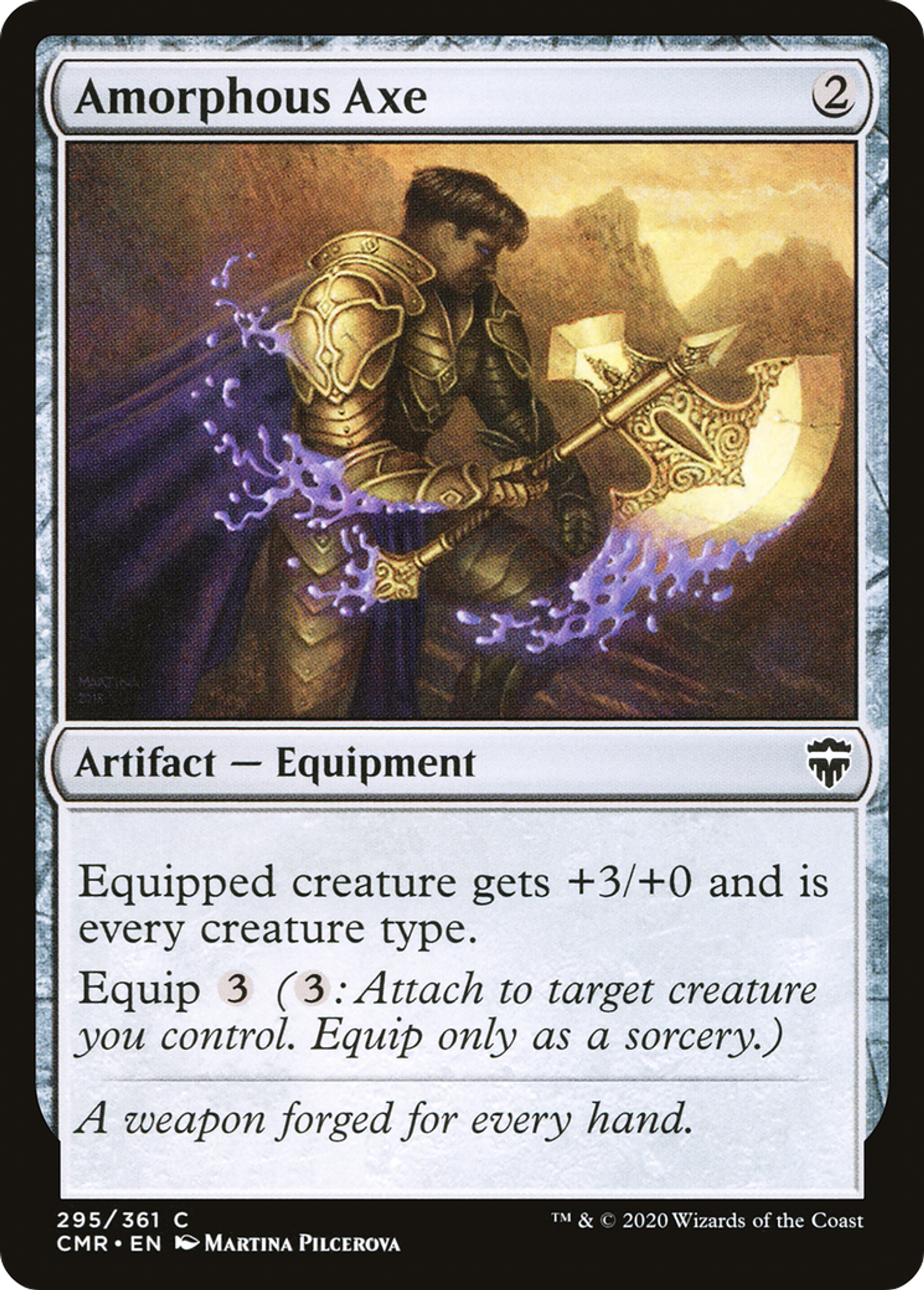 Amorphous Axe — Commander Legends — Magic: The Gathering