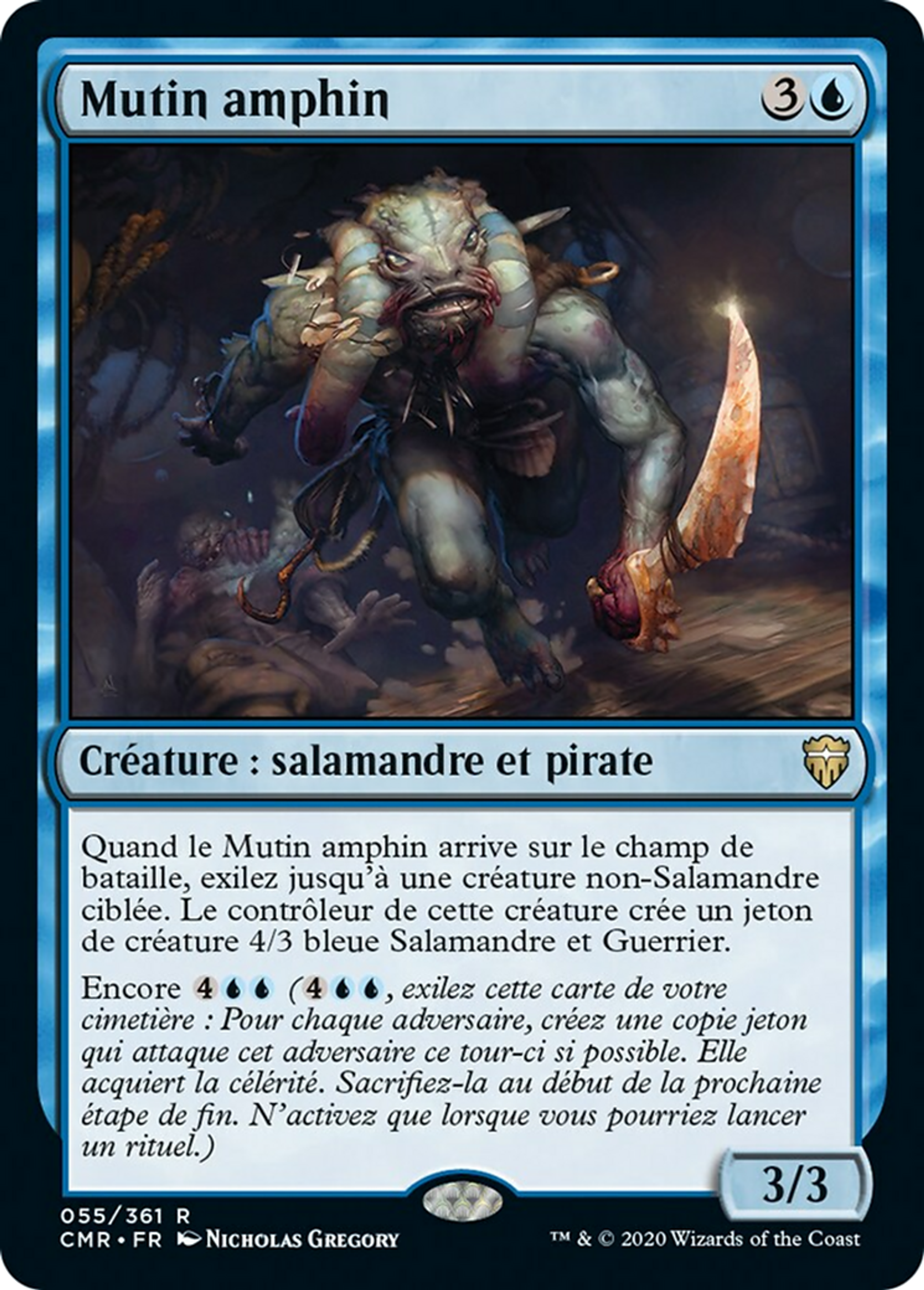 Mutin amphin — Commander Legends — Magic: The Gathering