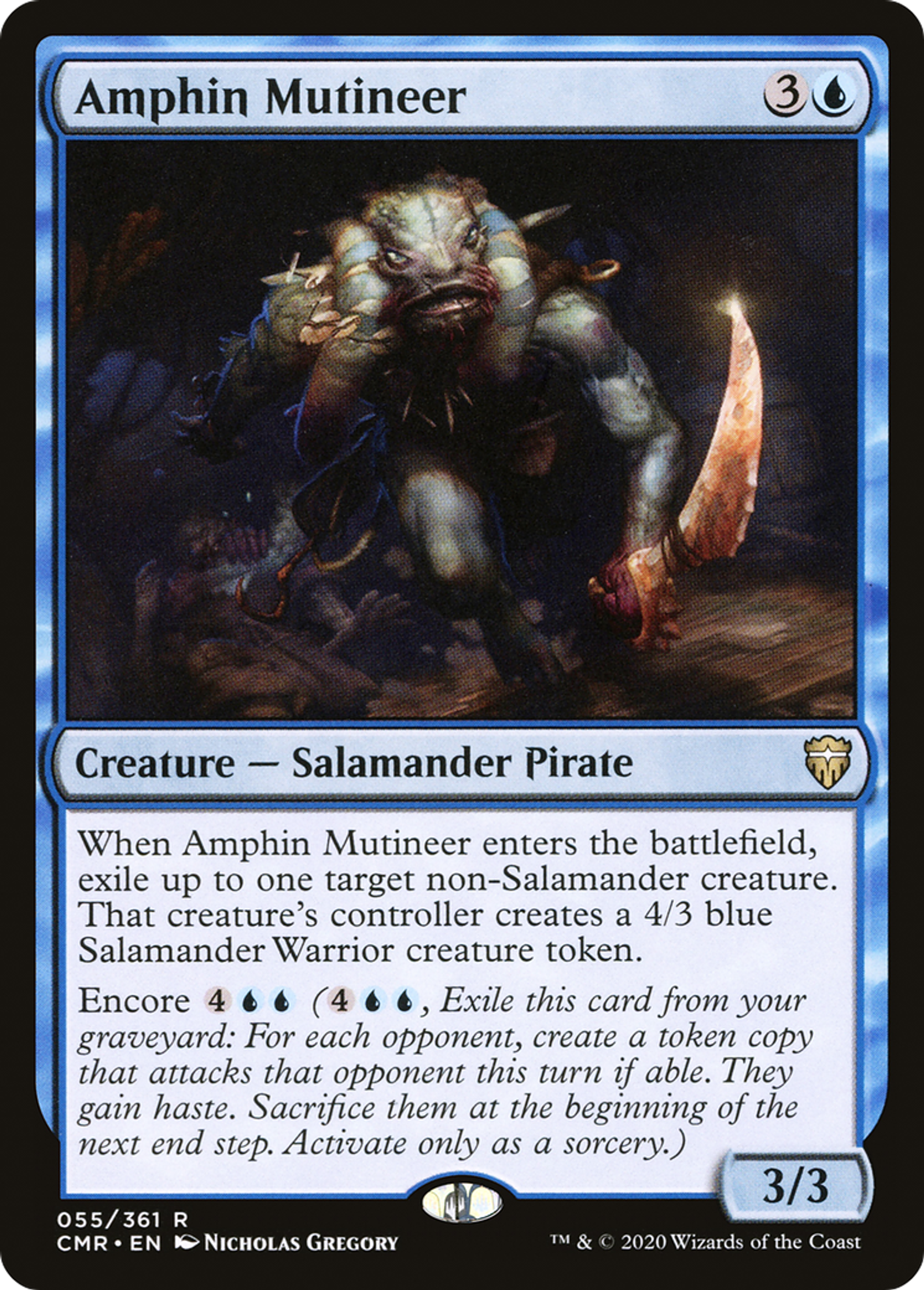 Mutin amphin — Commander Legends — Magic: The Gathering