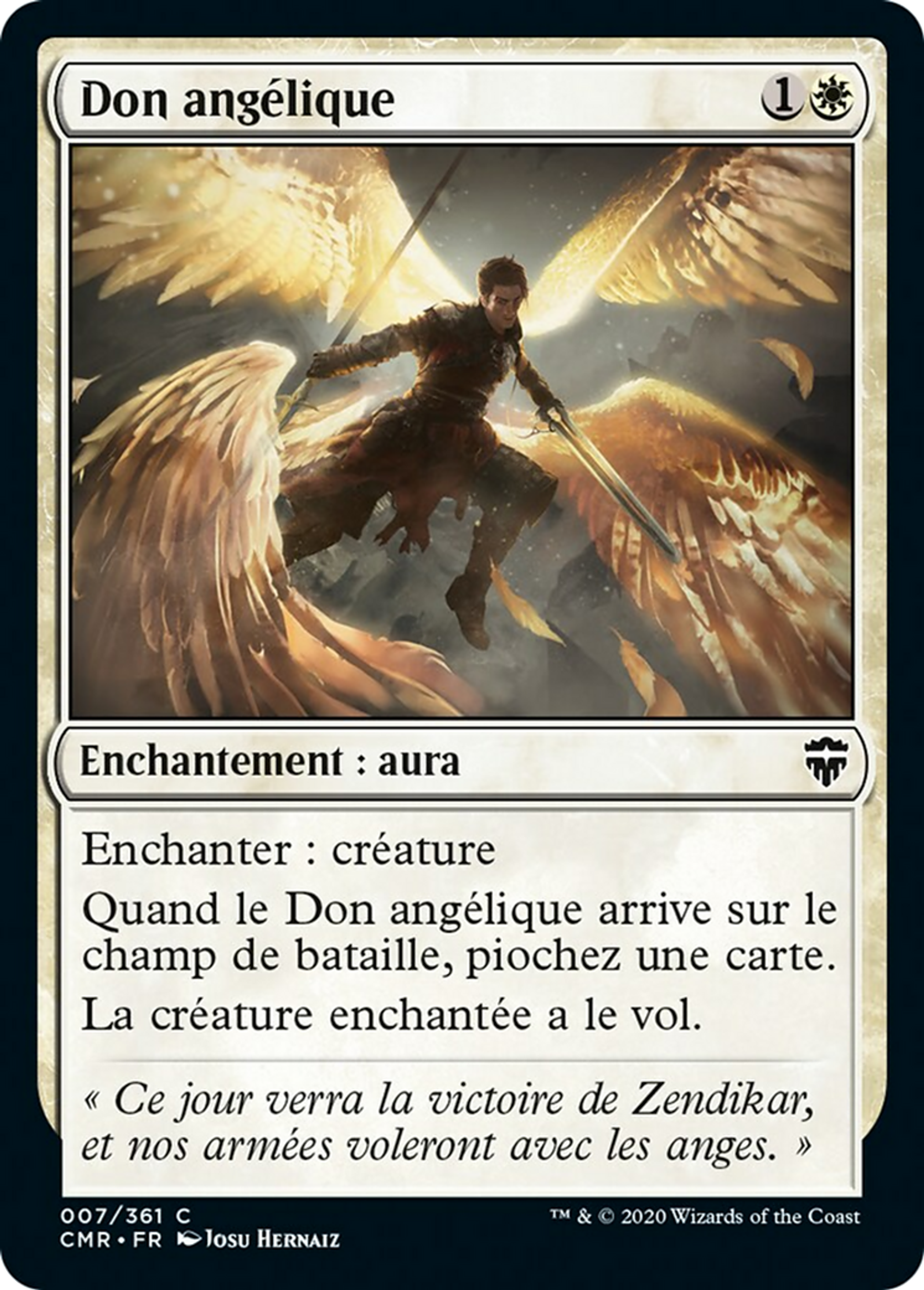 Don angélique — Commander Legends — Magic: The Gathering