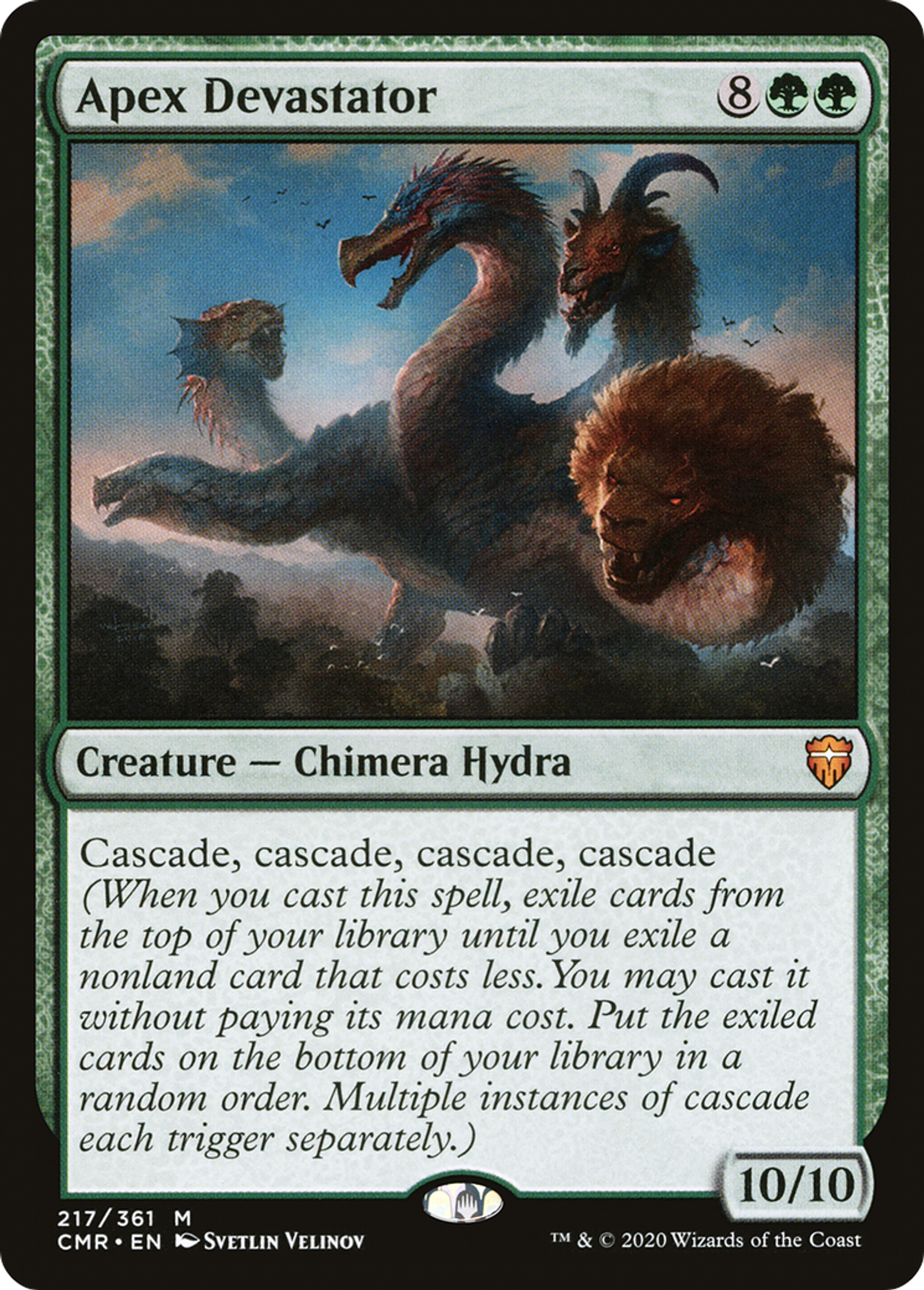 Apex Devastator — Commander Legends — Magic: The Gathering