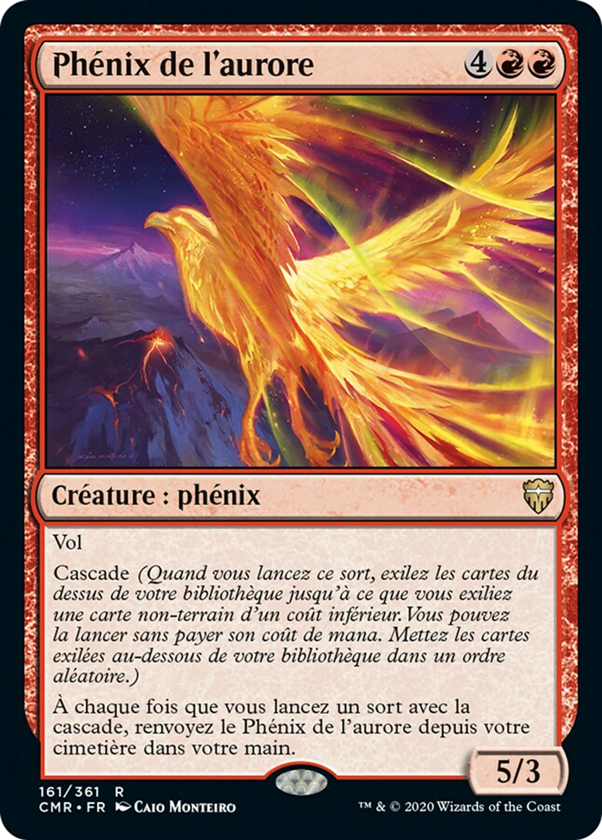 Phénix de l'aurore — Commander Legends — Magic: The Gathering