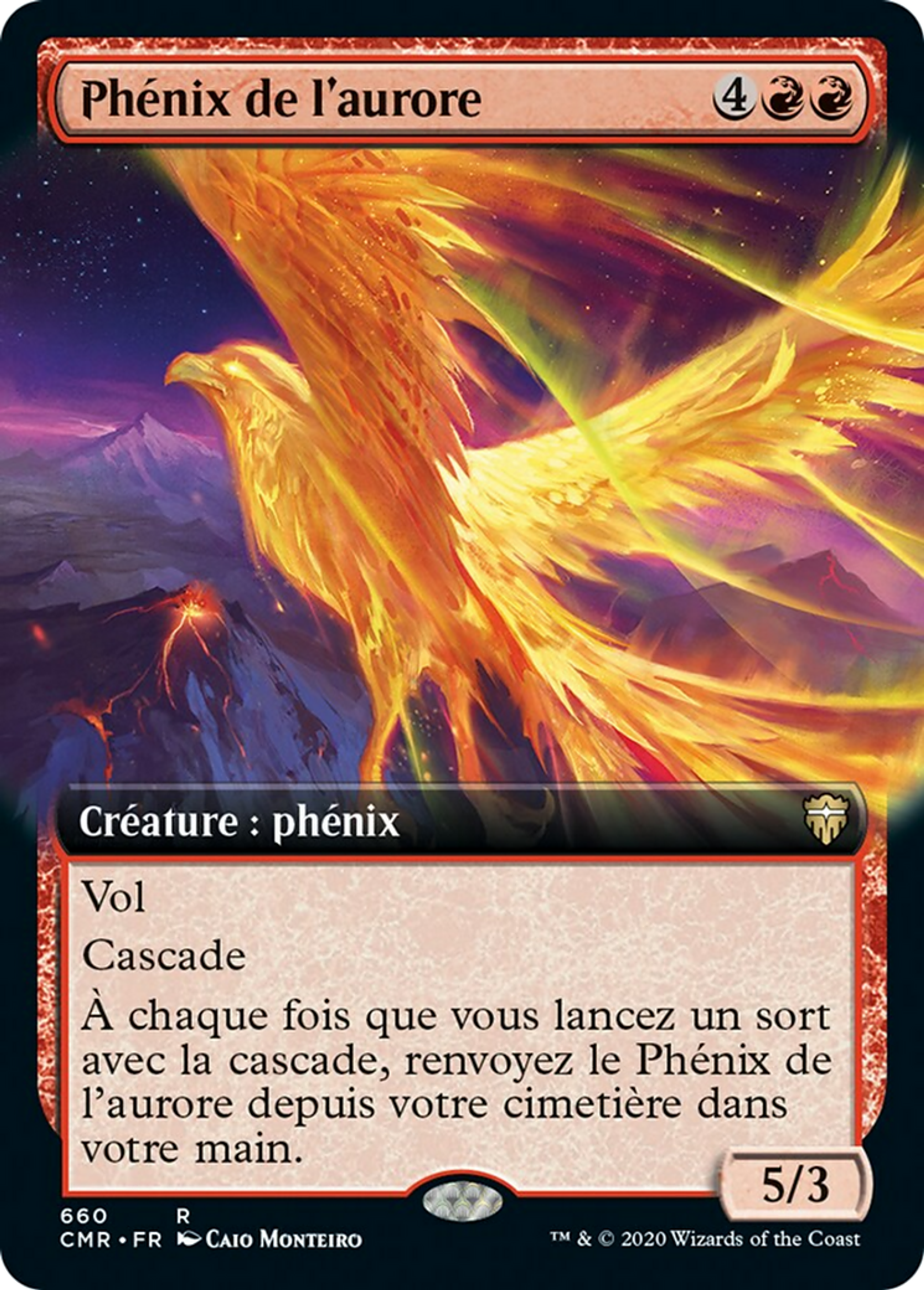 Phénix de l'aurore — Commander Legends — Magic: The Gathering