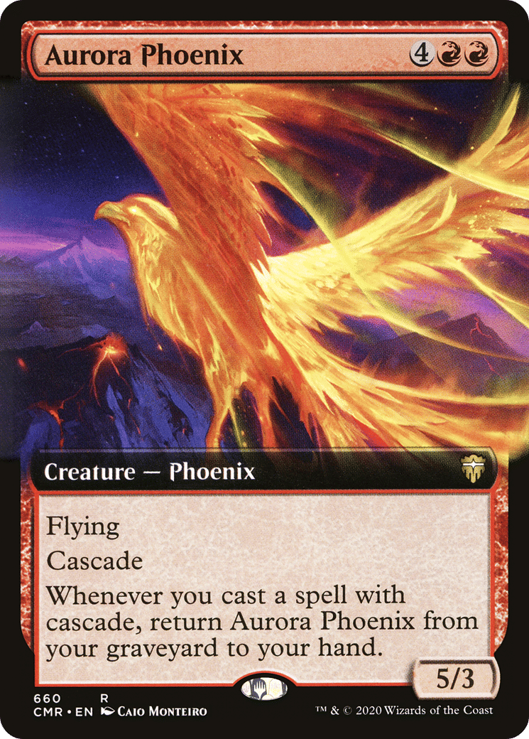 Aurora Phoenix — Commander Legends — Magic: The Gathering