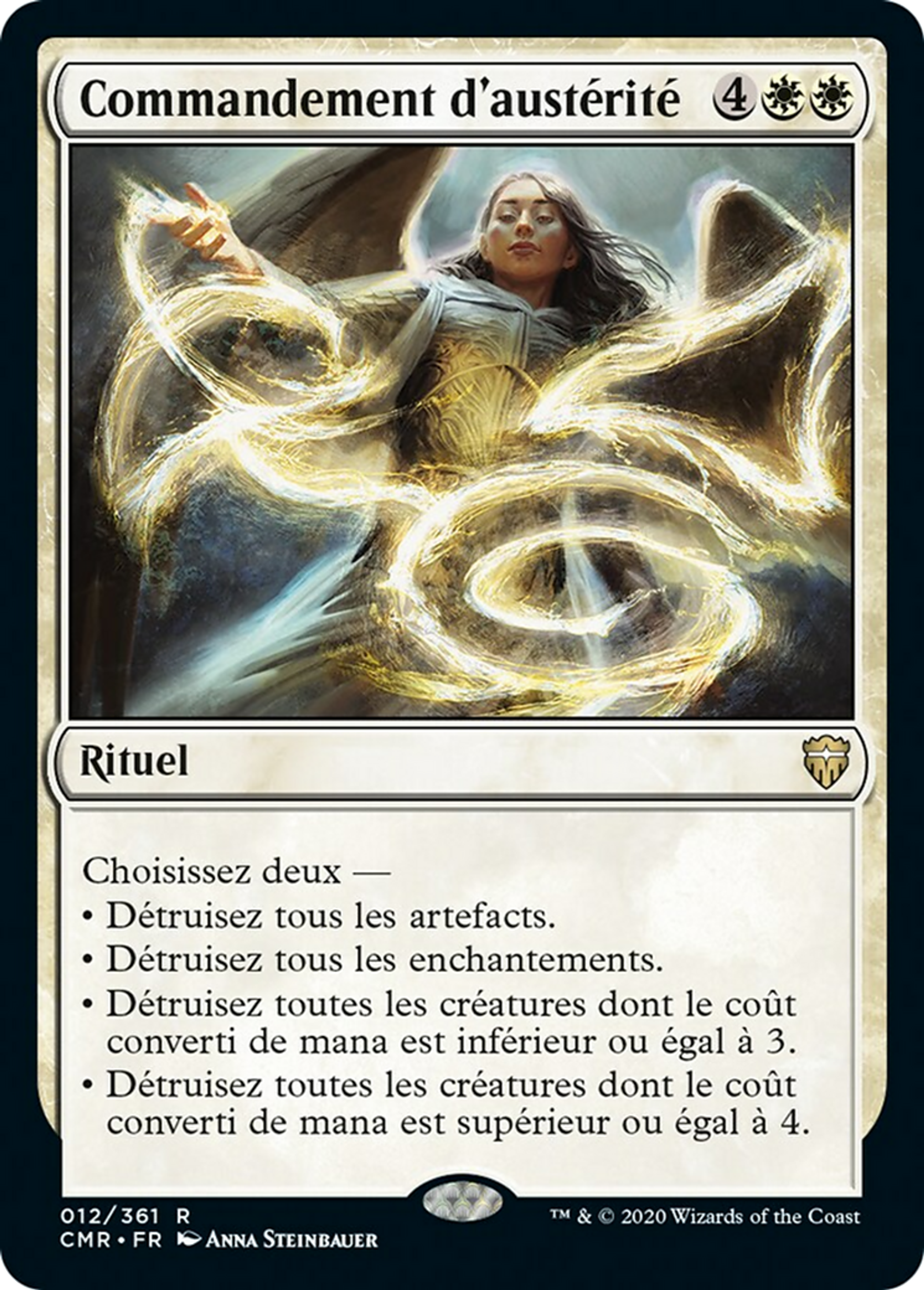 Commandement d'austérité — Commander Legends — Magic: The Gathering